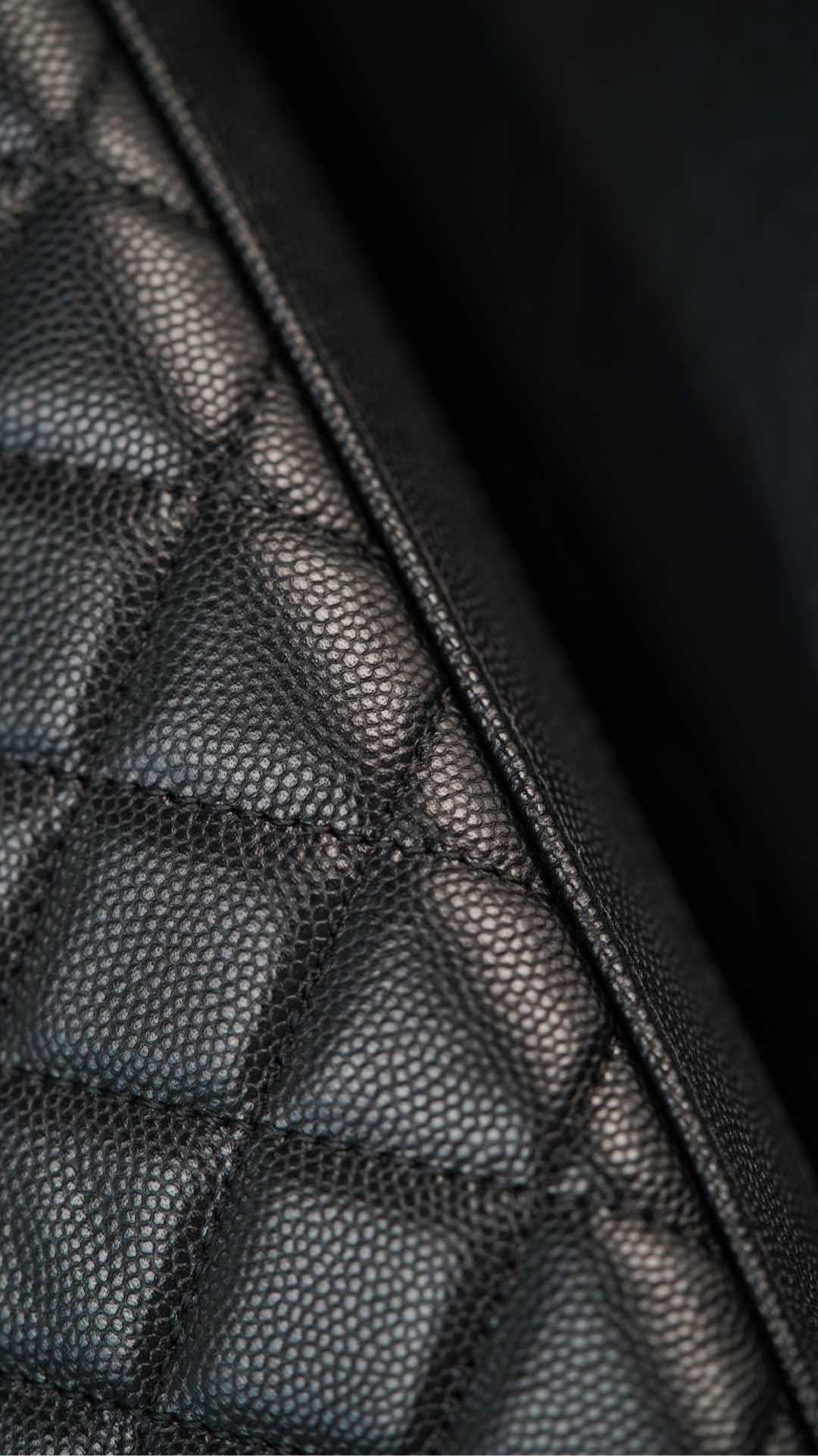 Chanel 25S Kelly – Black Lambskin Crossbody Bag – A20- 