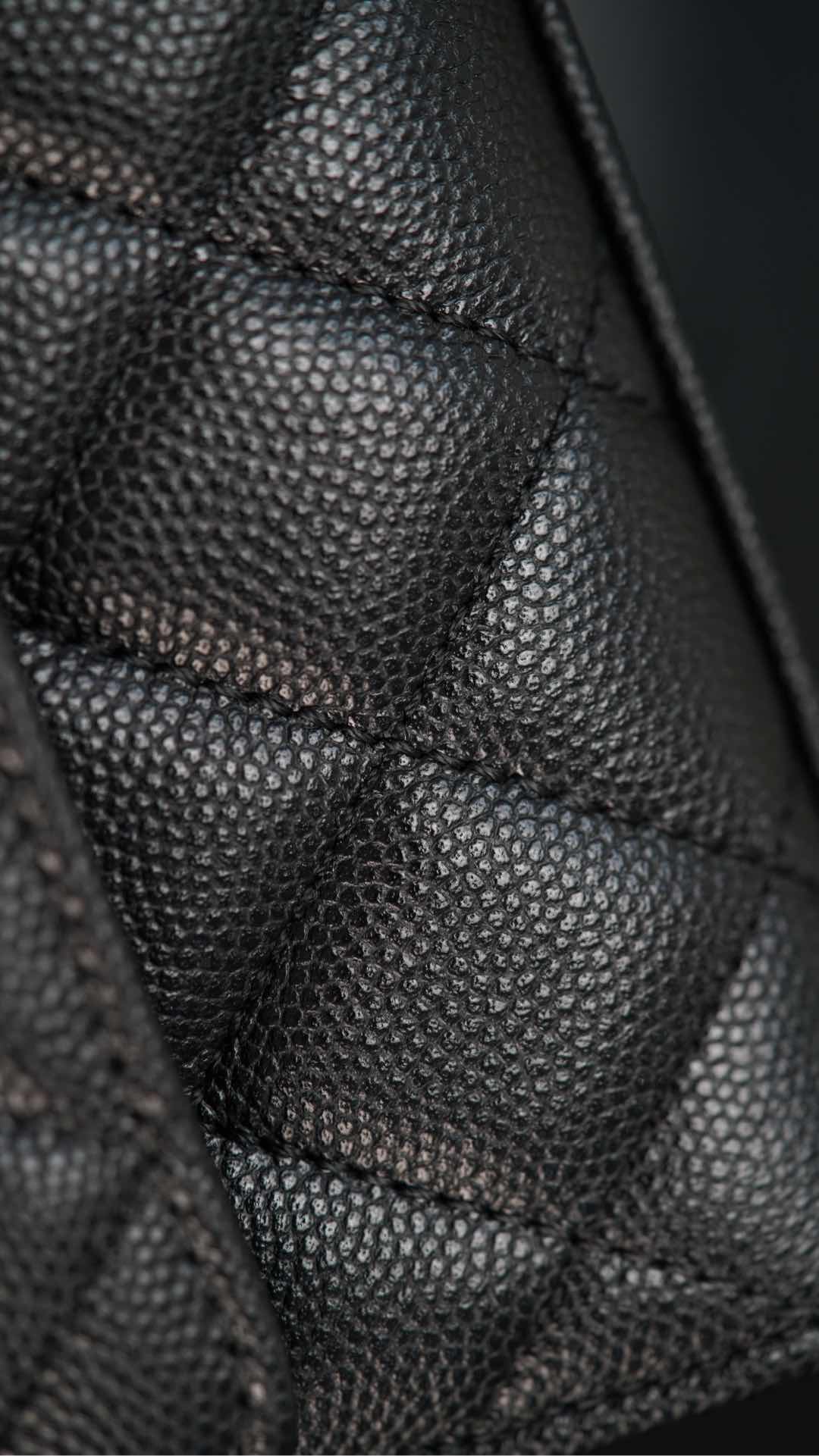 Chanel 25S Kelly – Black Lambskin Crossbody Bag – A20- 