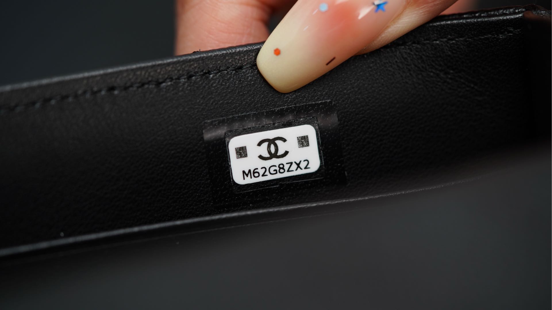 Chanel 25S Kelly – Black Lambskin Crossbody Bag – A20- 