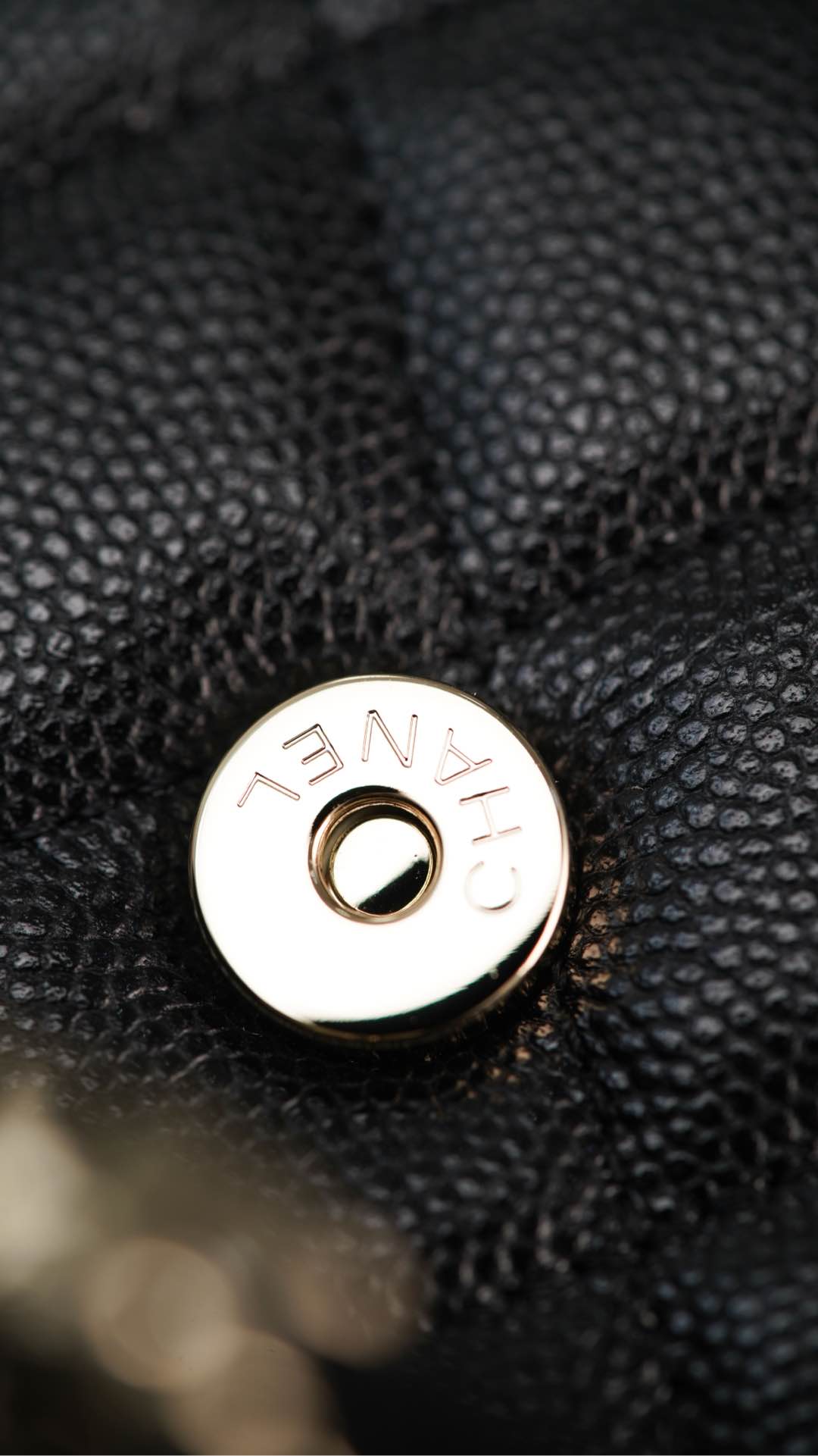Chanel 25S Kelly – Black Lambskin Crossbody Bag – A20- 