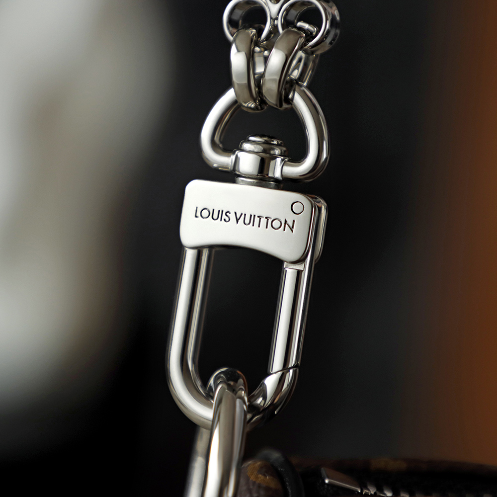 LOUIS VUITTON LV Speedy 30  全钢五金 经典老花 印花 拉链 涂层帆布 手提 斜挎单肩包 棕色A0 M12243