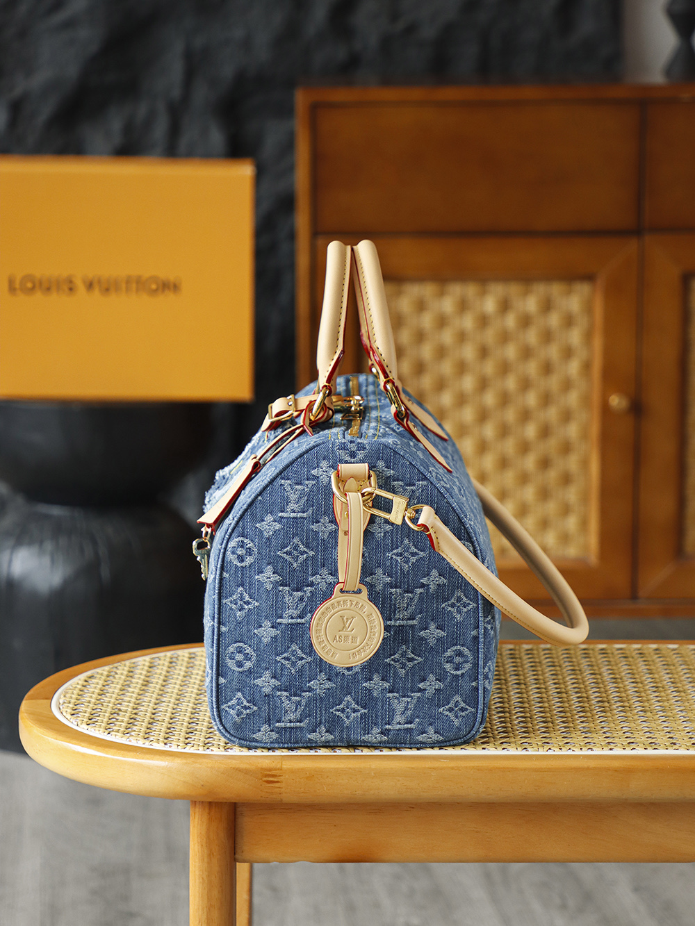 Louis Vuitton Speedy Bandoulière 30 Denim – 1:1 Top-Tier Replica (H0 M14430)