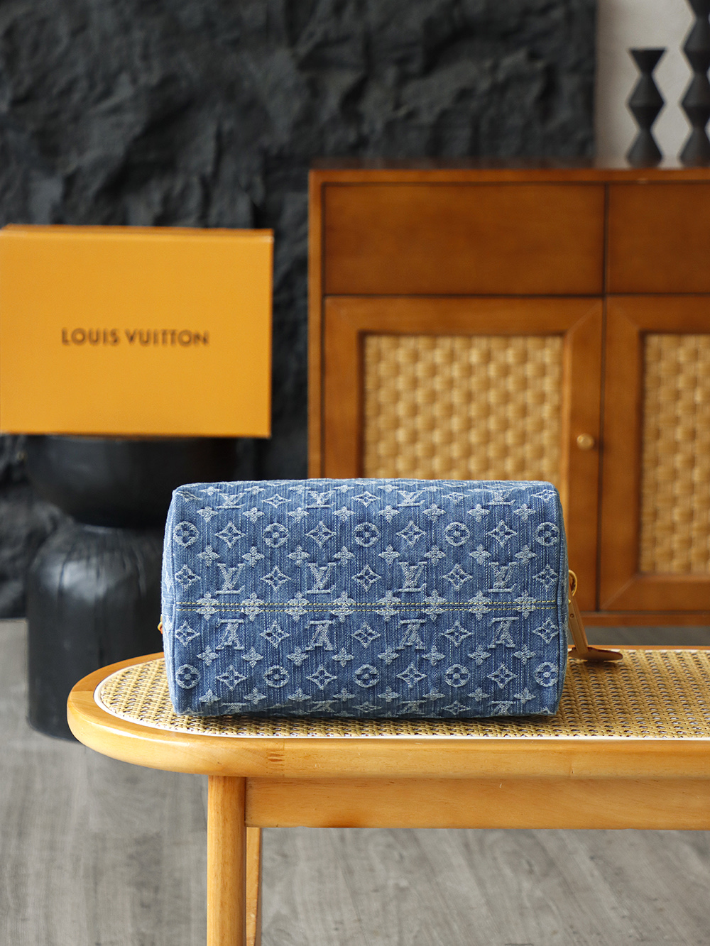 Louis Vuitton Speedy Bandoulière 30 Denim – 1:1 Top-Tier Replica (H0 M14430)