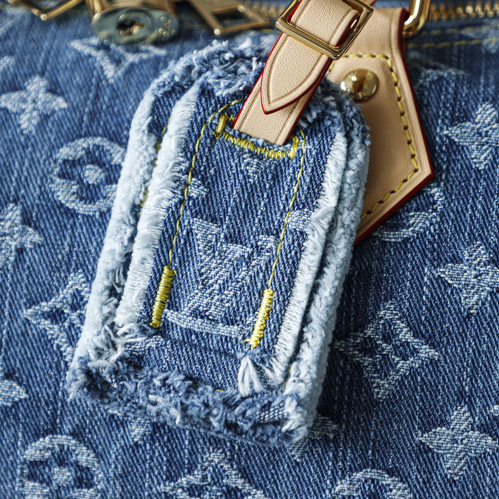 Louis Vuitton Speedy Bandoulière 30 Denim – 1:1 Top-Tier Replica (H0 M14430)