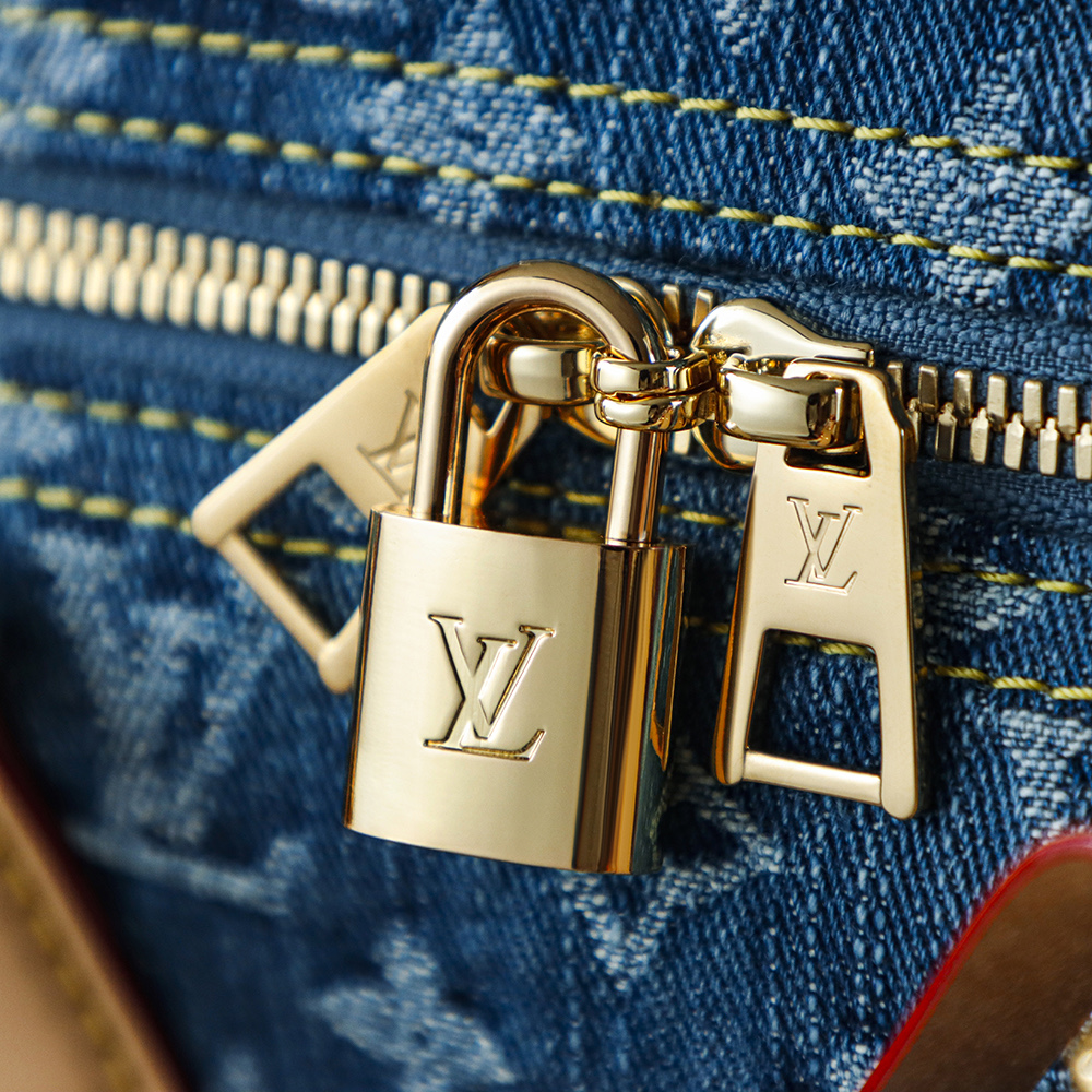 Louis Vuitton Speedy Bandoulière 30 Denim – 1:1 Top-Tier Replica (H0 M14430)