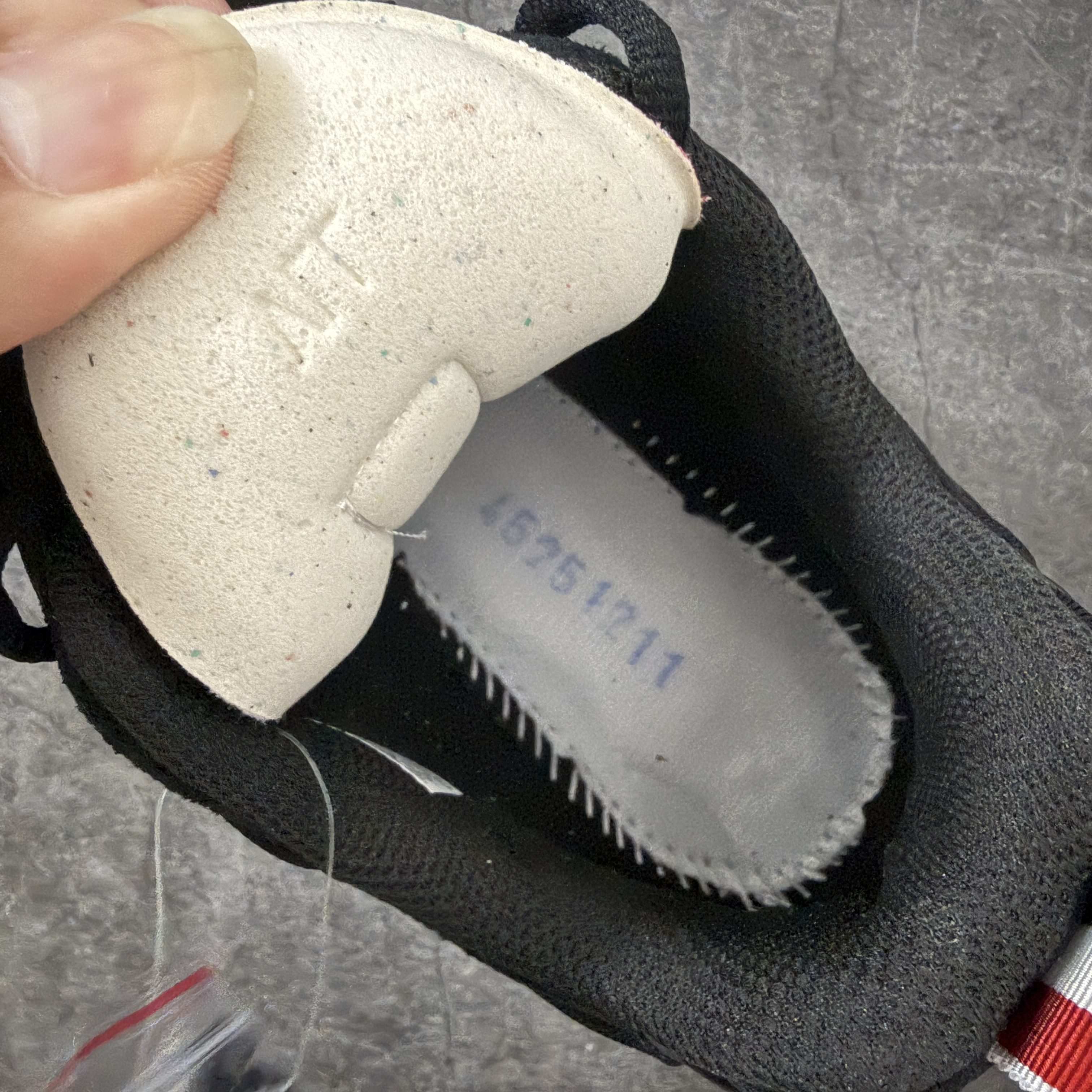 新版 Thom Browne x Asics K14 TB亚瑟士  低筒 减震 户外 运动鞋 跑步鞋  休闲鞋 板鞋 男女同款 黑色 UFC001B-L0195-001