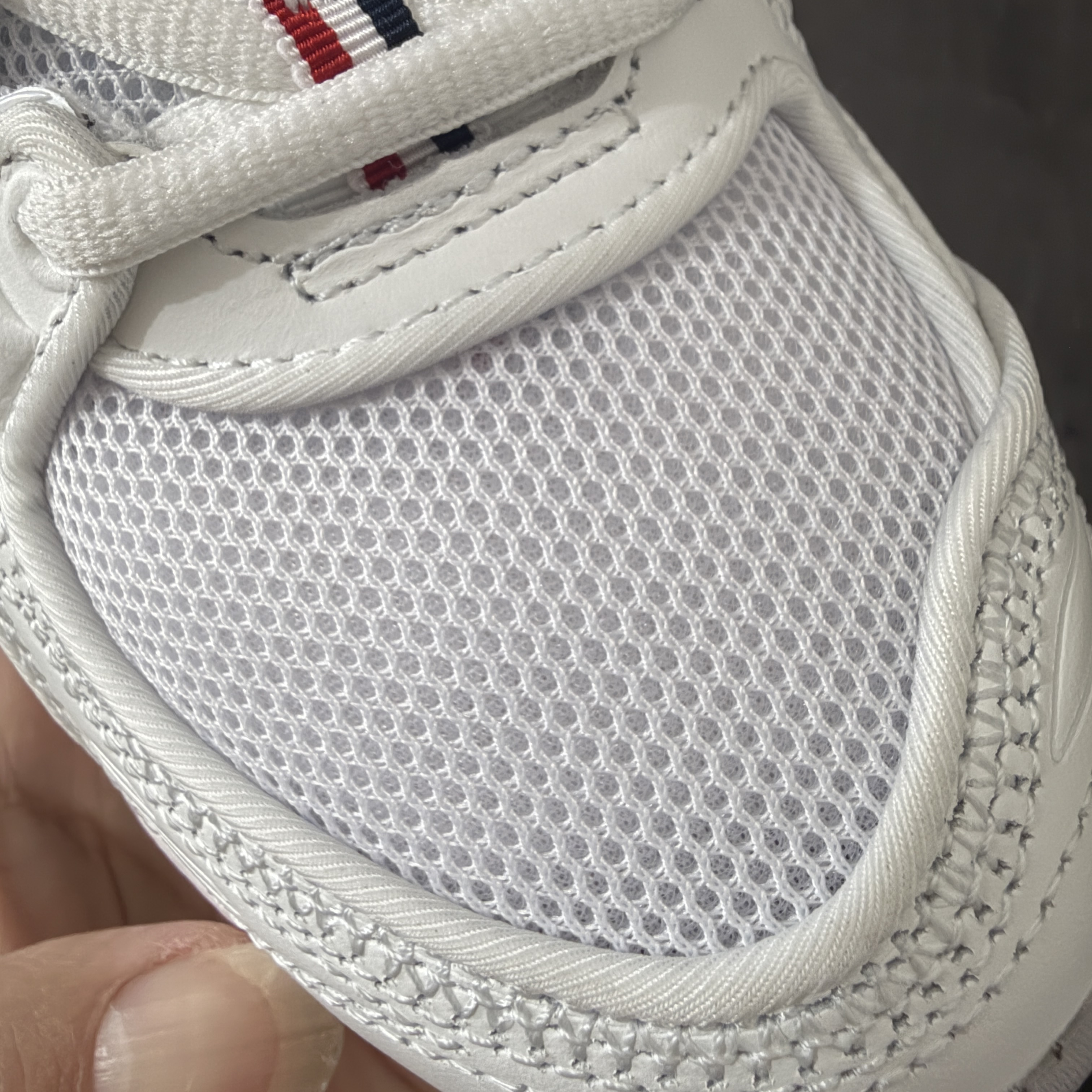 新版 Thom Browne x Asics K14 TB亚瑟士  低筒 减震 户外 运动鞋 跑步鞋  休闲鞋 板鞋 男女同款 灰色 UFC001B-L0195-100