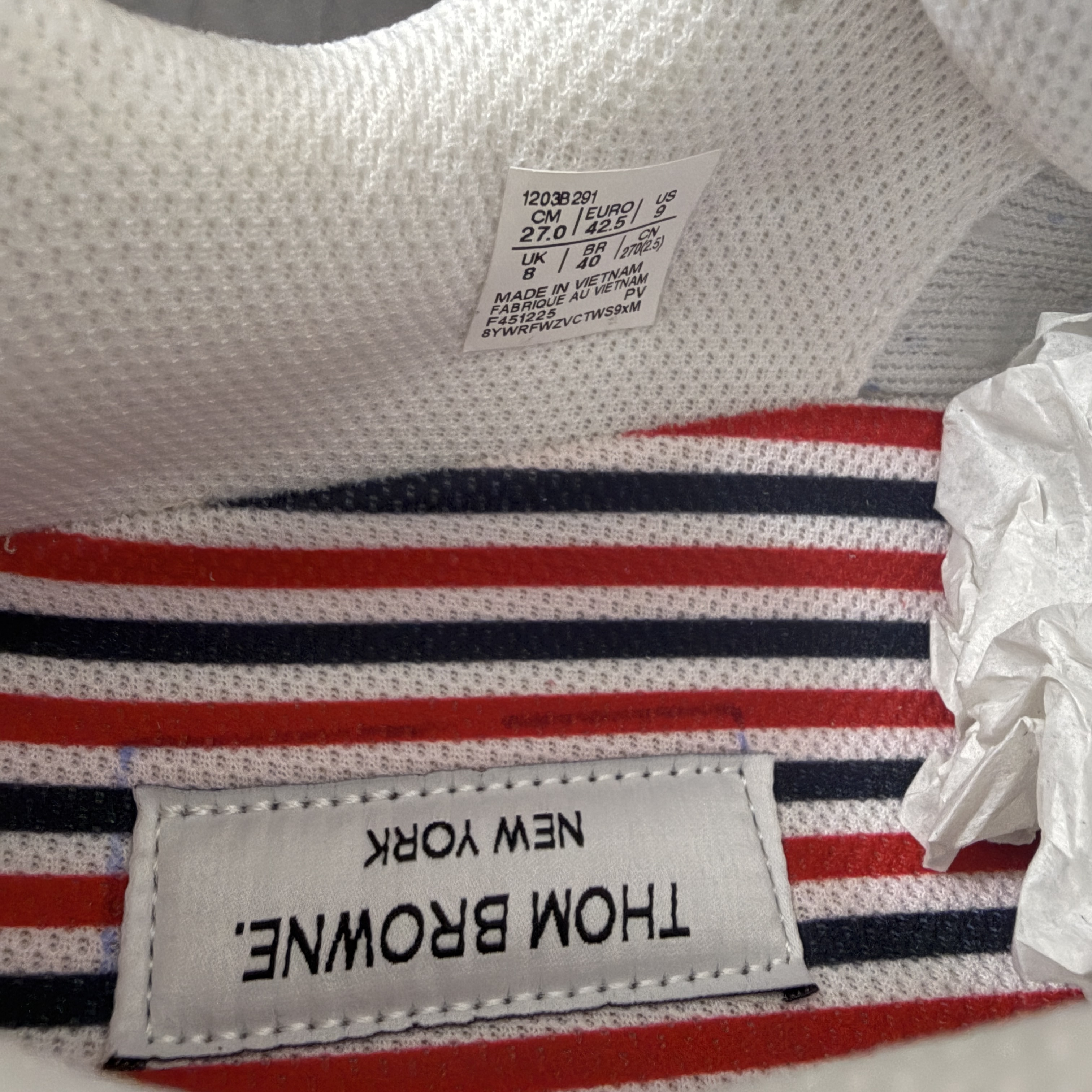 新版 Thom Browne x Asics K14 TB亚瑟士  低筒 减震 户外 运动鞋 跑步鞋  休闲鞋 板鞋 男女同款 灰色 UFC001B-L0195-100