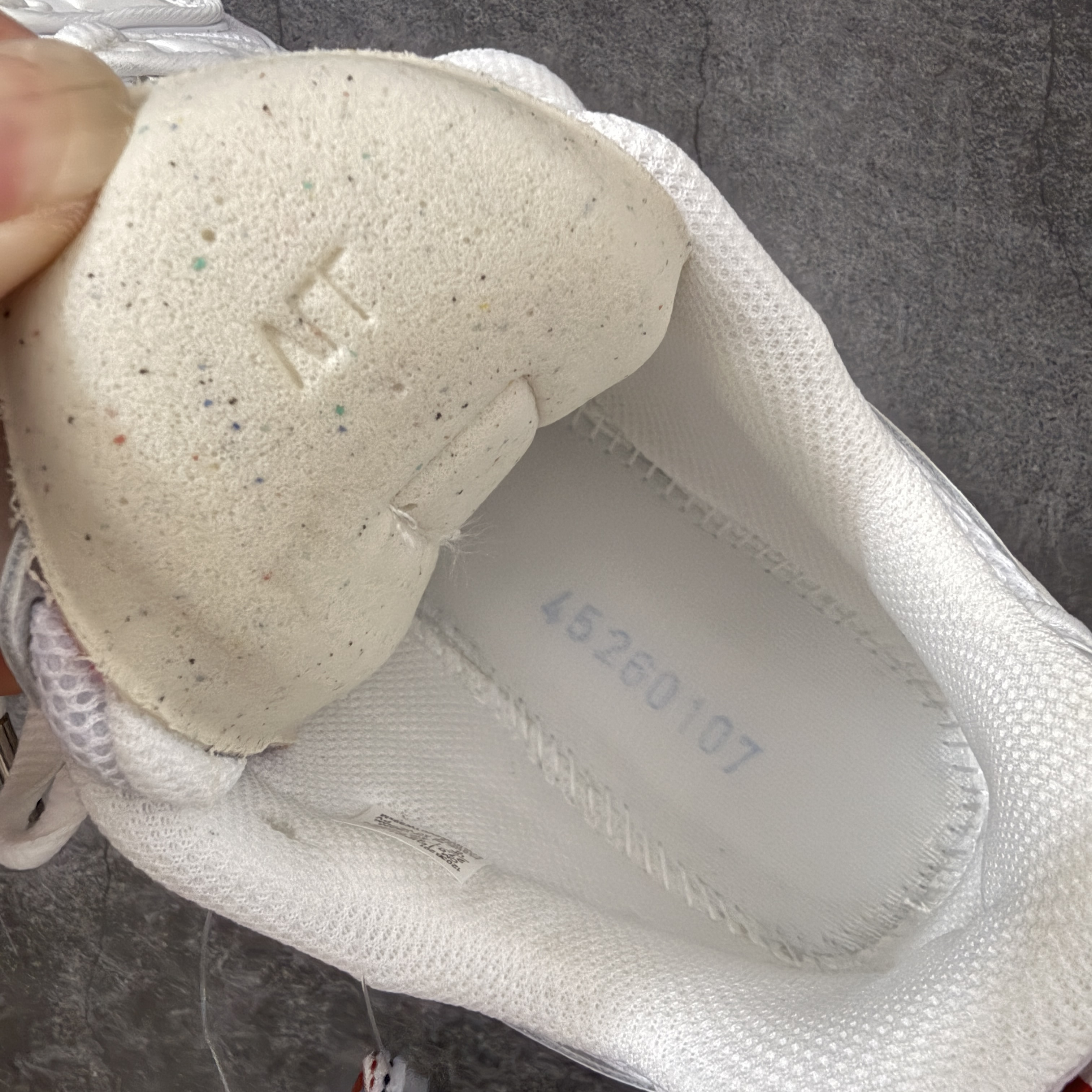 新版 Thom Browne x Asics K14 TB亚瑟士  低筒 减震 户外 运动鞋 跑步鞋  休闲鞋 板鞋 男女同款 灰色 UFC001B-L0195-100