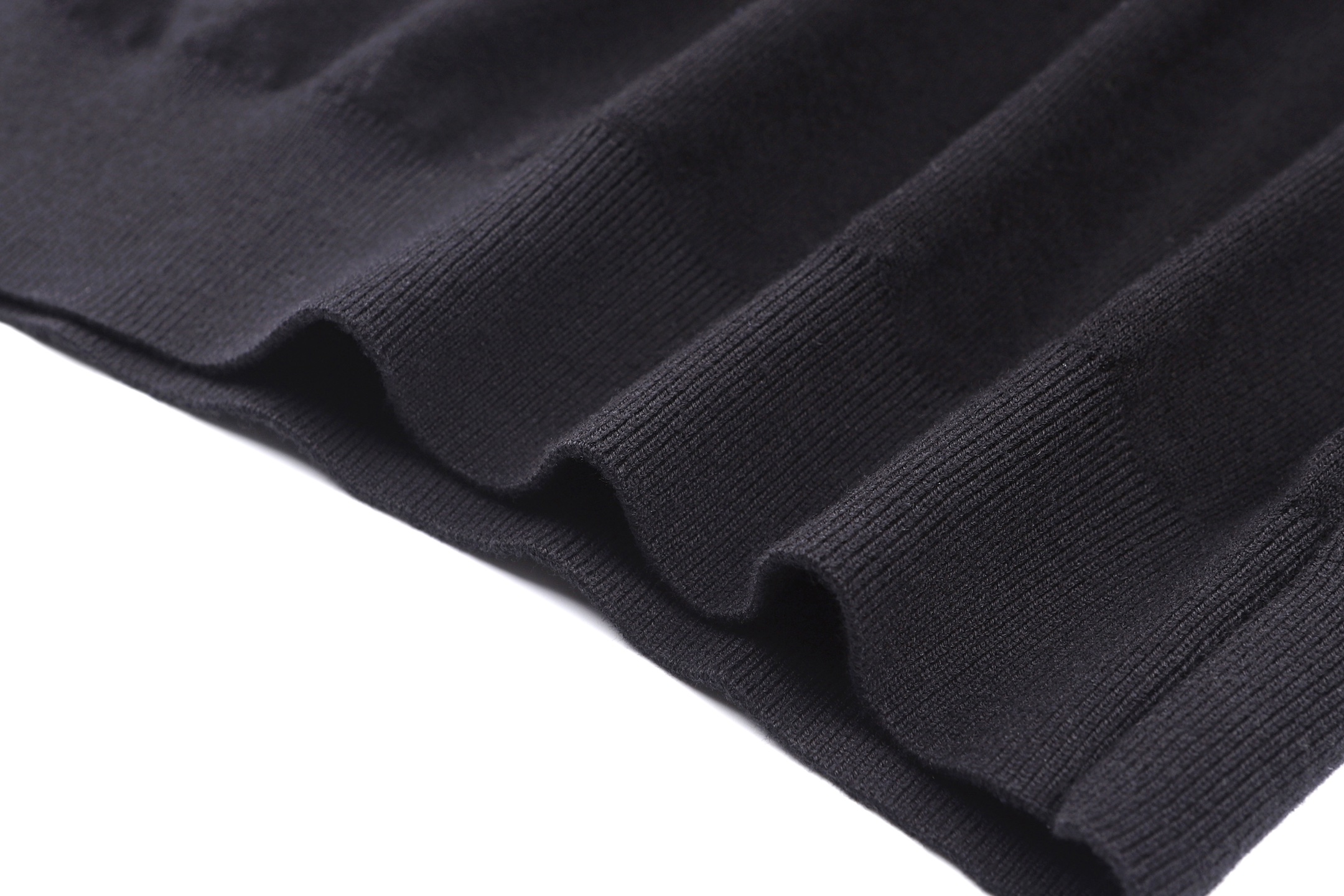 Givenchy 纪梵希 刺绣logo缝线针织短袖 针织衫 T恤 夏款 黑色 B0