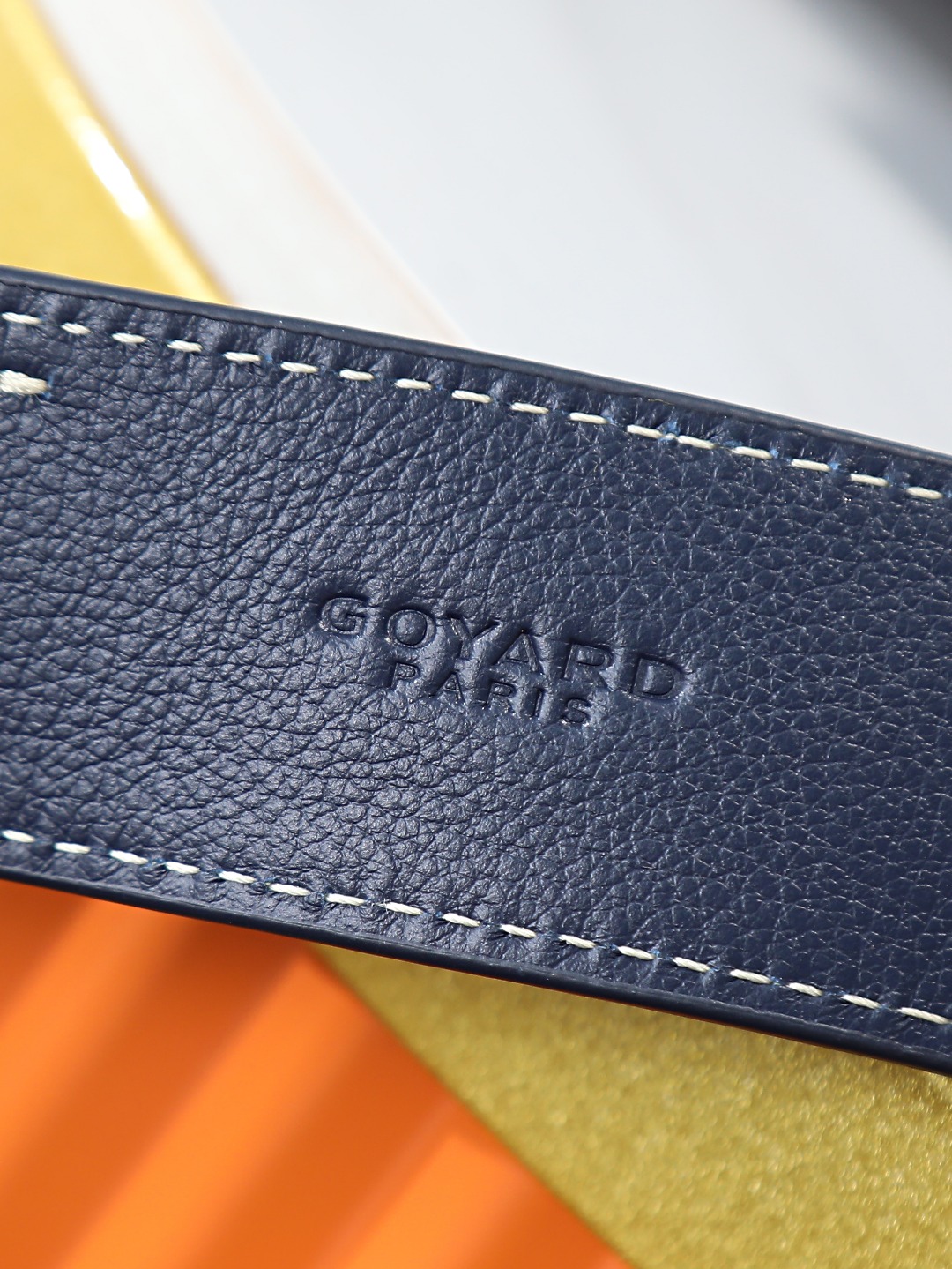 戈雅 斜跨 Goyard MUSETTE – Leather, Beechwood, and Canvas with Calfskin Trim F0-MUSETTPMLTY-01CG01P