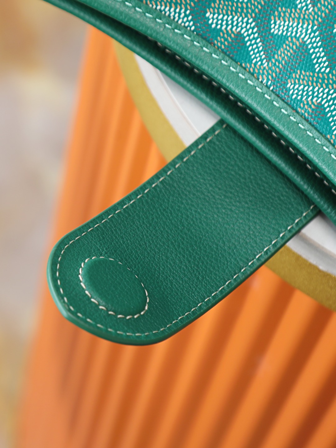 戈雅 斜跨 Goyard MUSETTE – Leather, Beechwood, and Canvas with Calfskin Trim F0-MUSETTPMLTY-01CG01P