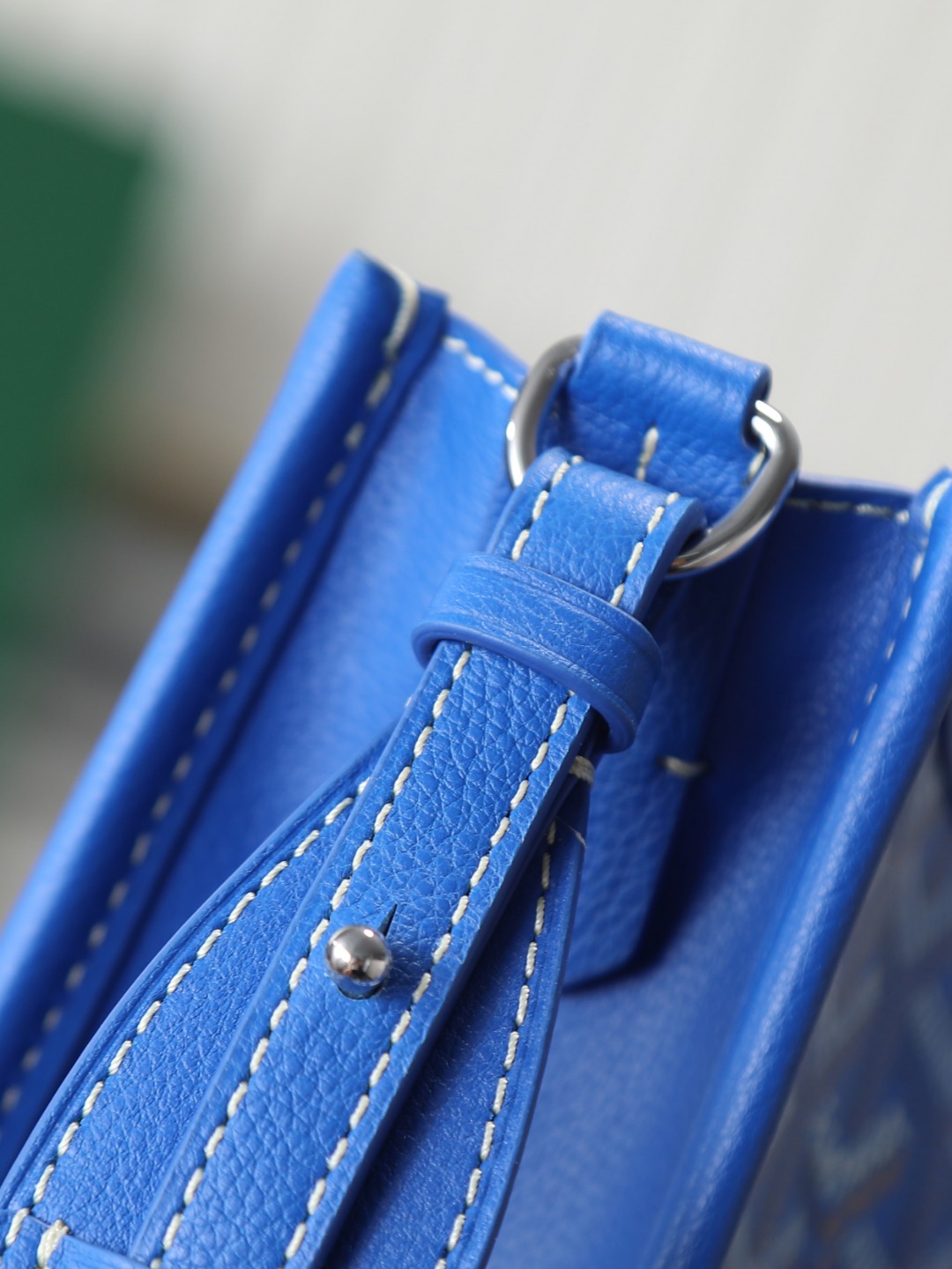 戈雅 斜跨 Goyard MUSETTE – Leather, Beechwood, and Canvas with Calfskin Trim F0-MUSETTPMLTY-01CG01P