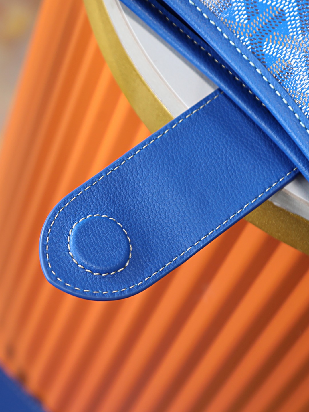 戈雅 斜跨 Goyard MUSETTE – Leather, Beechwood, and Canvas with Calfskin Trim F0-MUSETTPMLTY-01CG01P