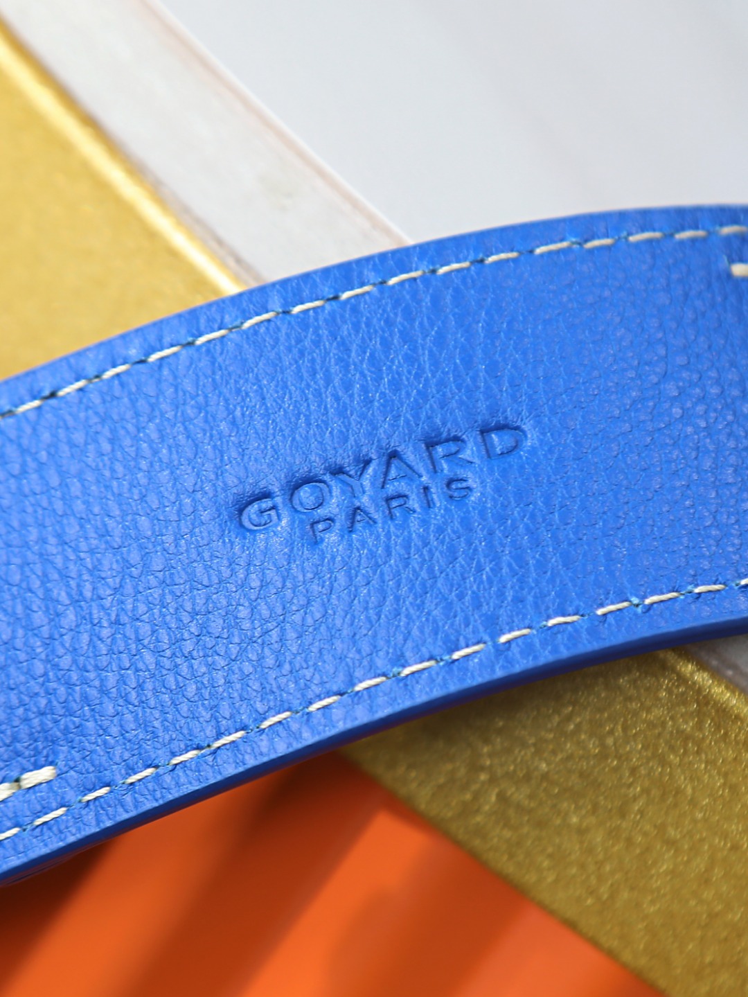 戈雅 斜跨 Goyard MUSETTE – Leather, Beechwood, and Canvas with Calfskin Trim F0-MUSETTPMLTY-01CG01P