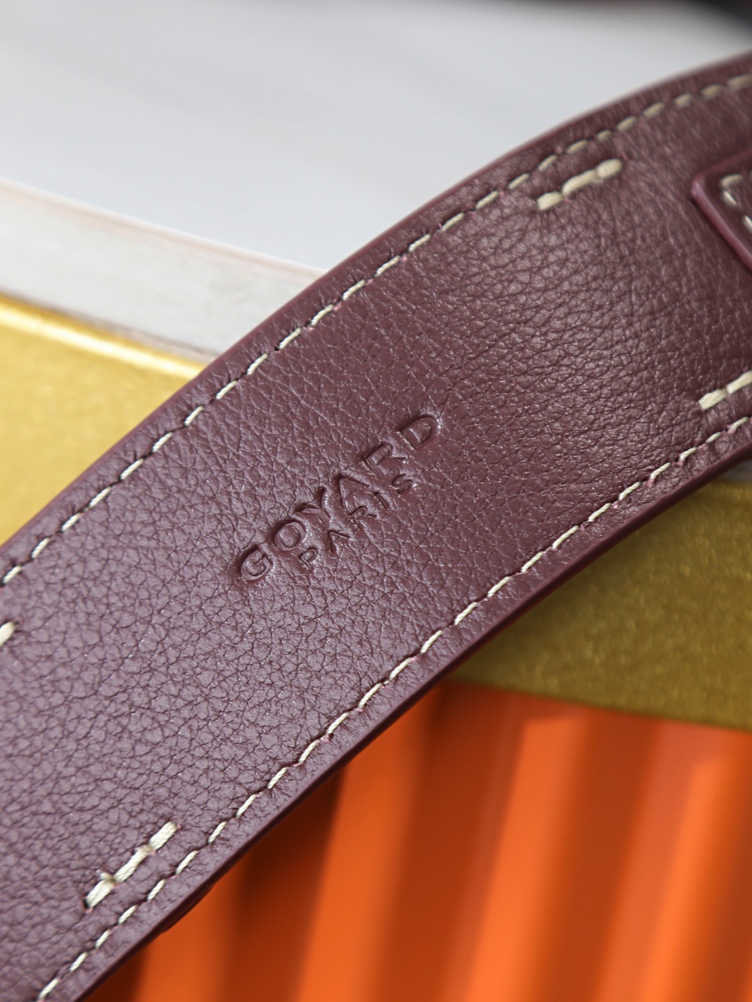 戈雅 斜跨 Goyard MUSETTE – Leather, Beechwood, and Canvas with Calfskin Trim F0-MUSETTPMLTY-01CG01P