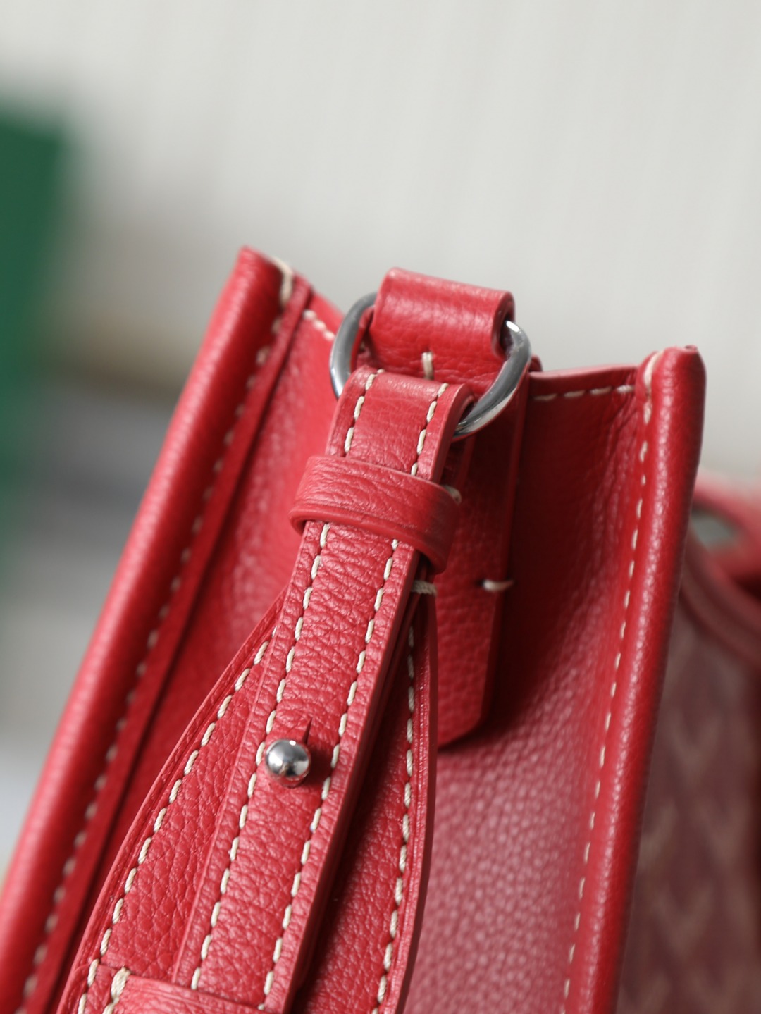 戈雅 斜跨 Goyard MUSETTE – Leather, Beechwood, and Canvas with Calfskin Trim F0-MUSETTPMLTY-01CG01P