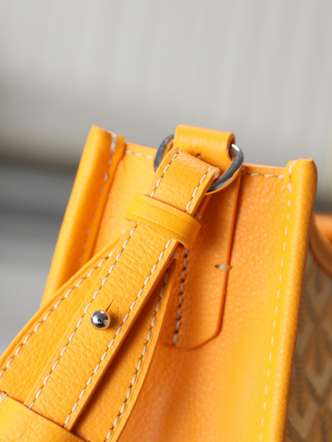 戈雅 斜跨 Goyard MUSETTE – Leather, Beechwood, and Canvas with Calfskin Trim F0-MUSETTPMLTY-01CG01P