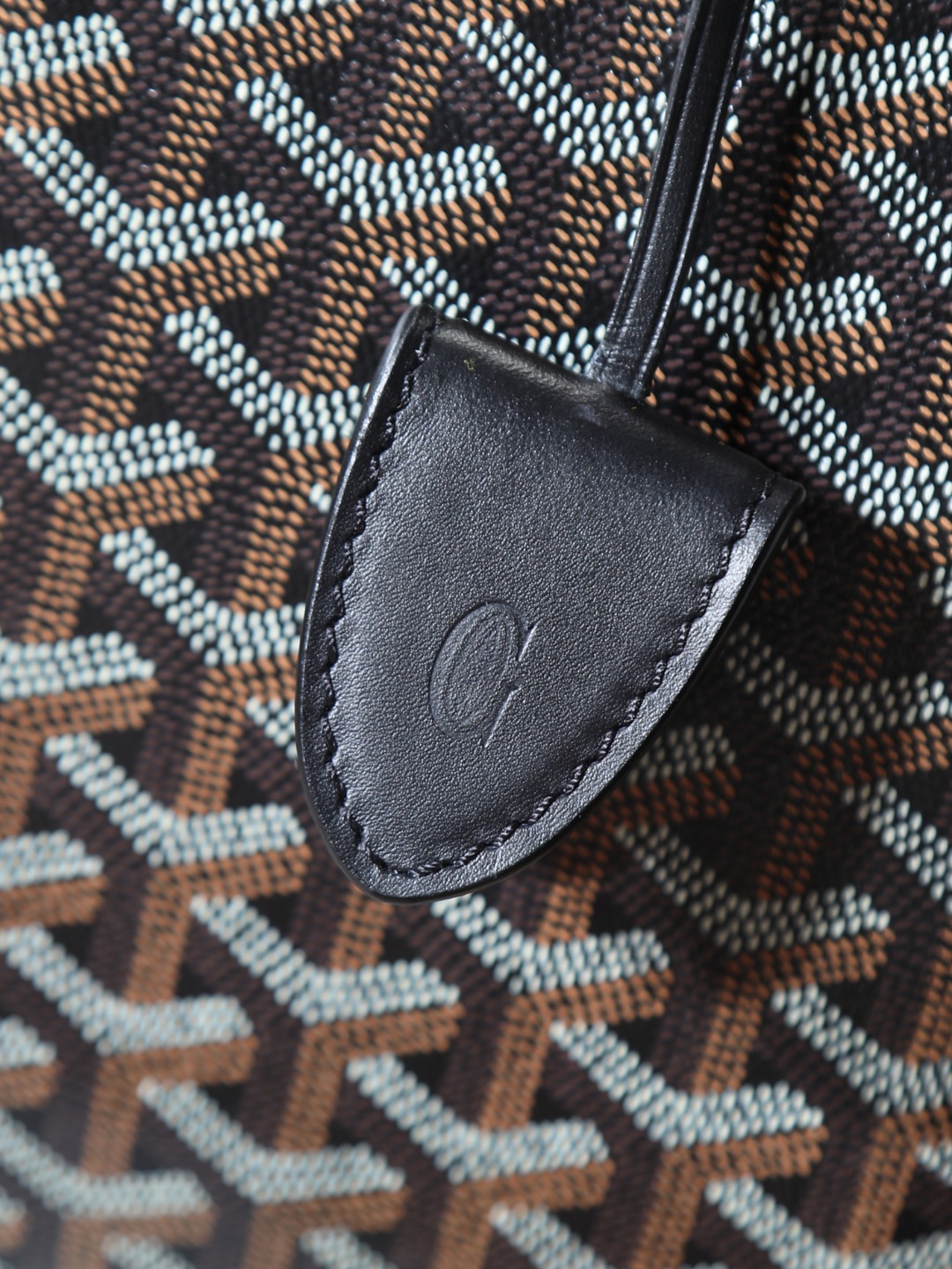 GOYARD 戈雅  托特手提 Biaude -Tote Bag (Canvas and Leather) — Dual-Use Handheld/Shoulder Bag-F0-BELBIAPMLTY
