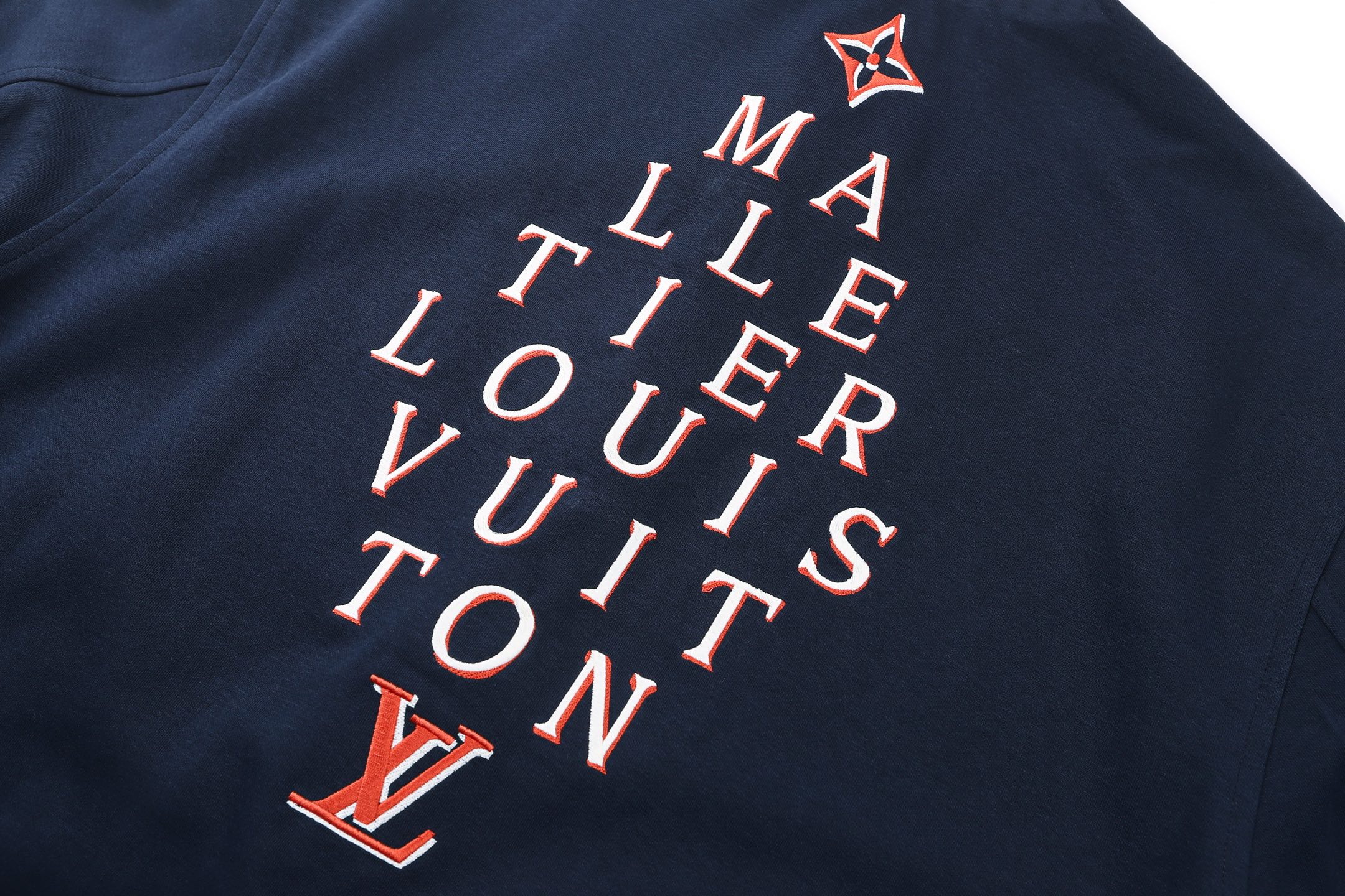 LOUIS VUITTON 路易威登 撞色刺绣标识棒球服外套 夹克 蓝色 C0 