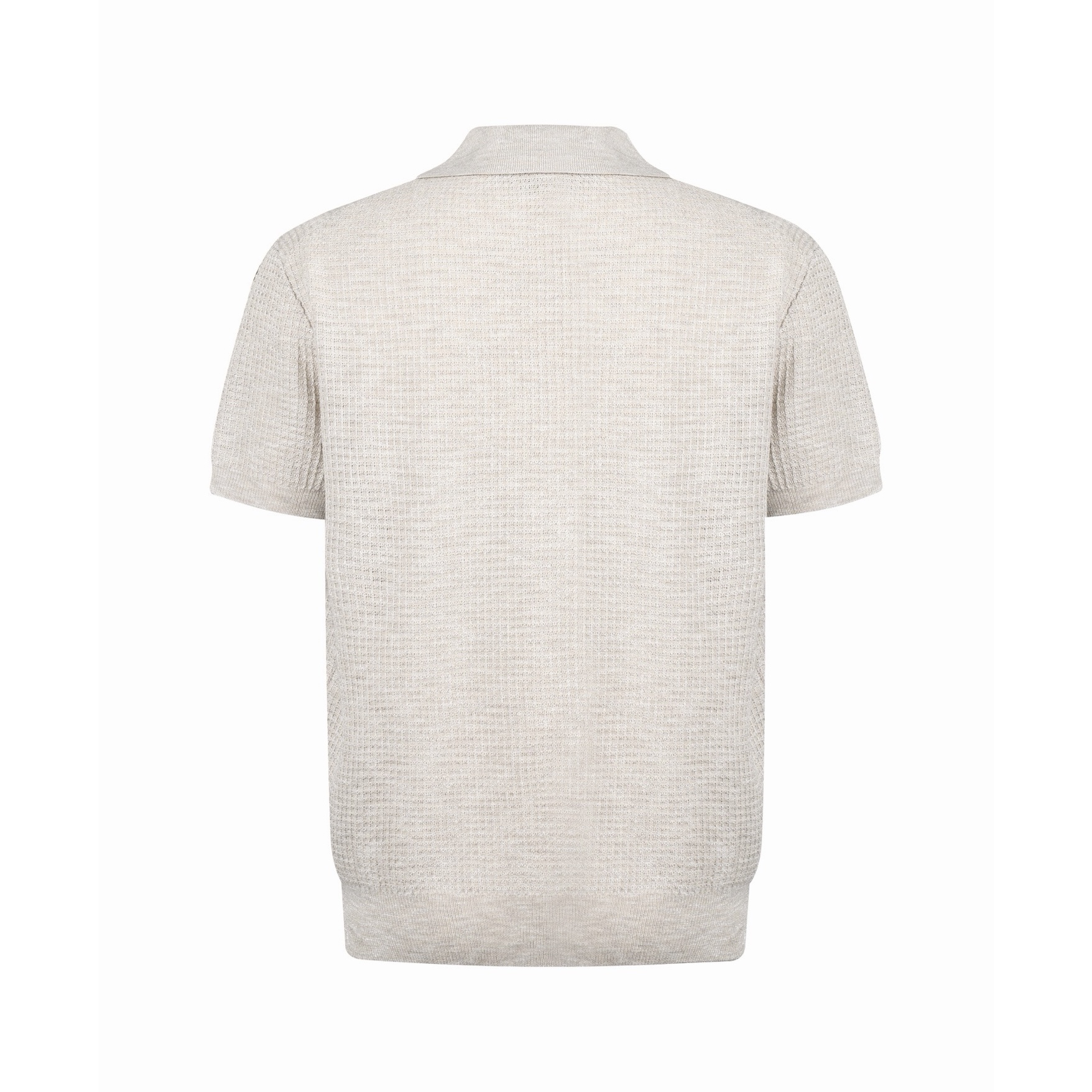 Loro Piana LP 桑蚕丝海鸥领针织短袖 夏季 B0 