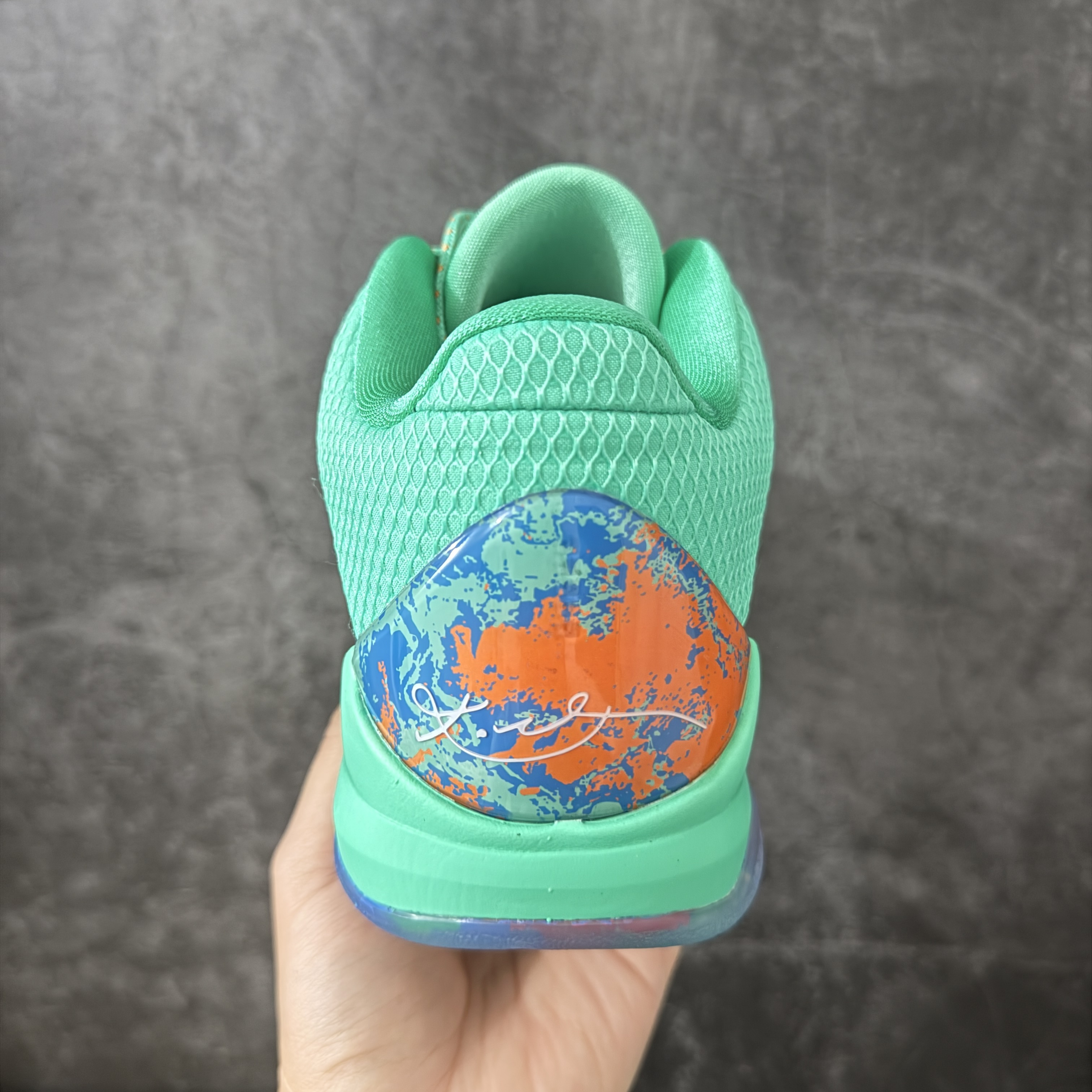 S2  Kobe5  科比 5  前掌气垫 后掌EVA 籃球鞋 球鞋 實戰鞋  真碳板  波鞋 薄荷绿自由女神 IX1200-300 
