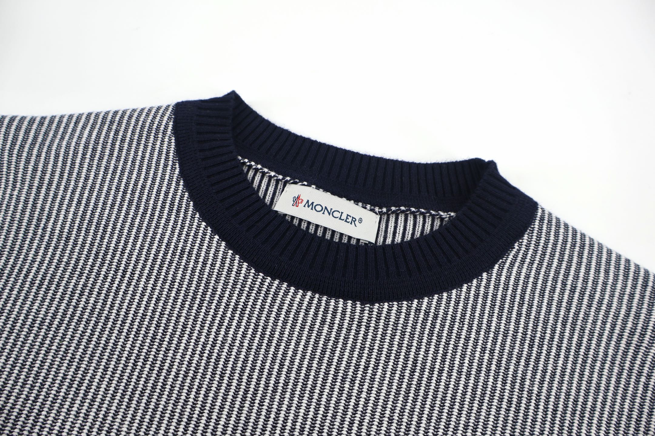 Moncler 蒙口 条纹提花针织毛衣 针织衫 秋冬 外套 灰色 绿色 B5