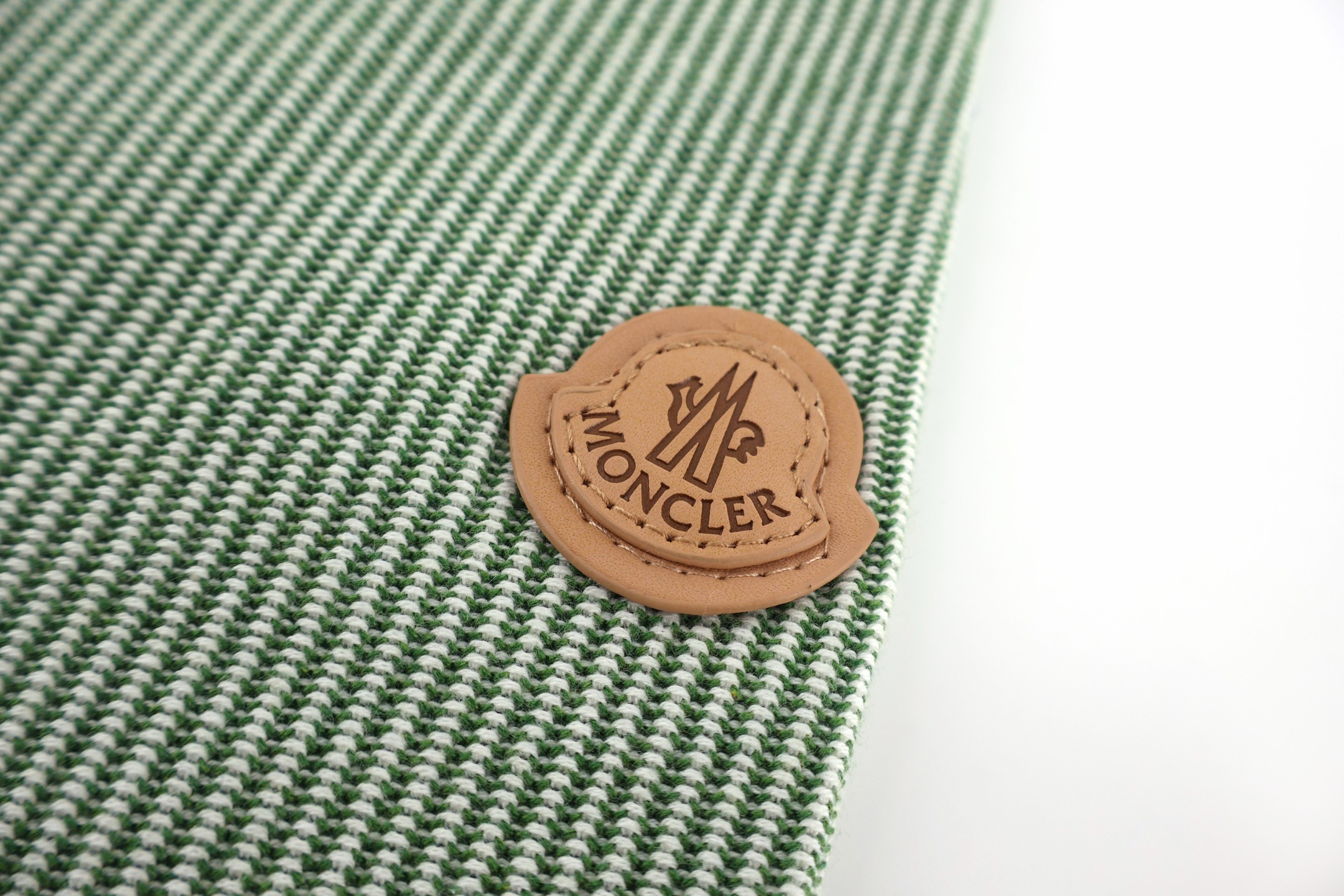 Moncler 蒙口 条纹提花针织毛衣 针织衫 秋冬 外套 灰色 绿色 B5