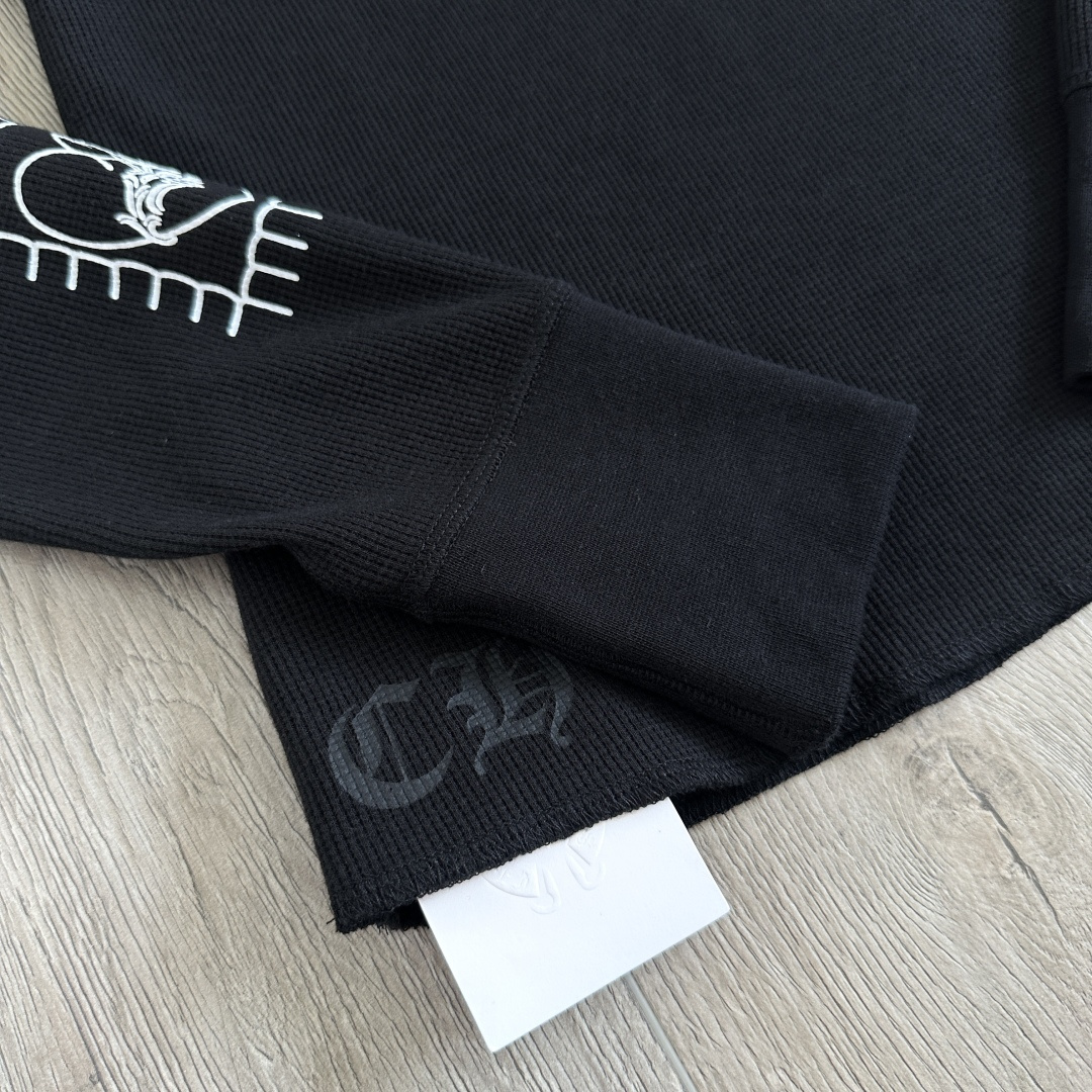 Chrome Hearts ch 克罗心  DEADLY DOLL 华夫格美少女 马蹄  女款 黑色 白色 