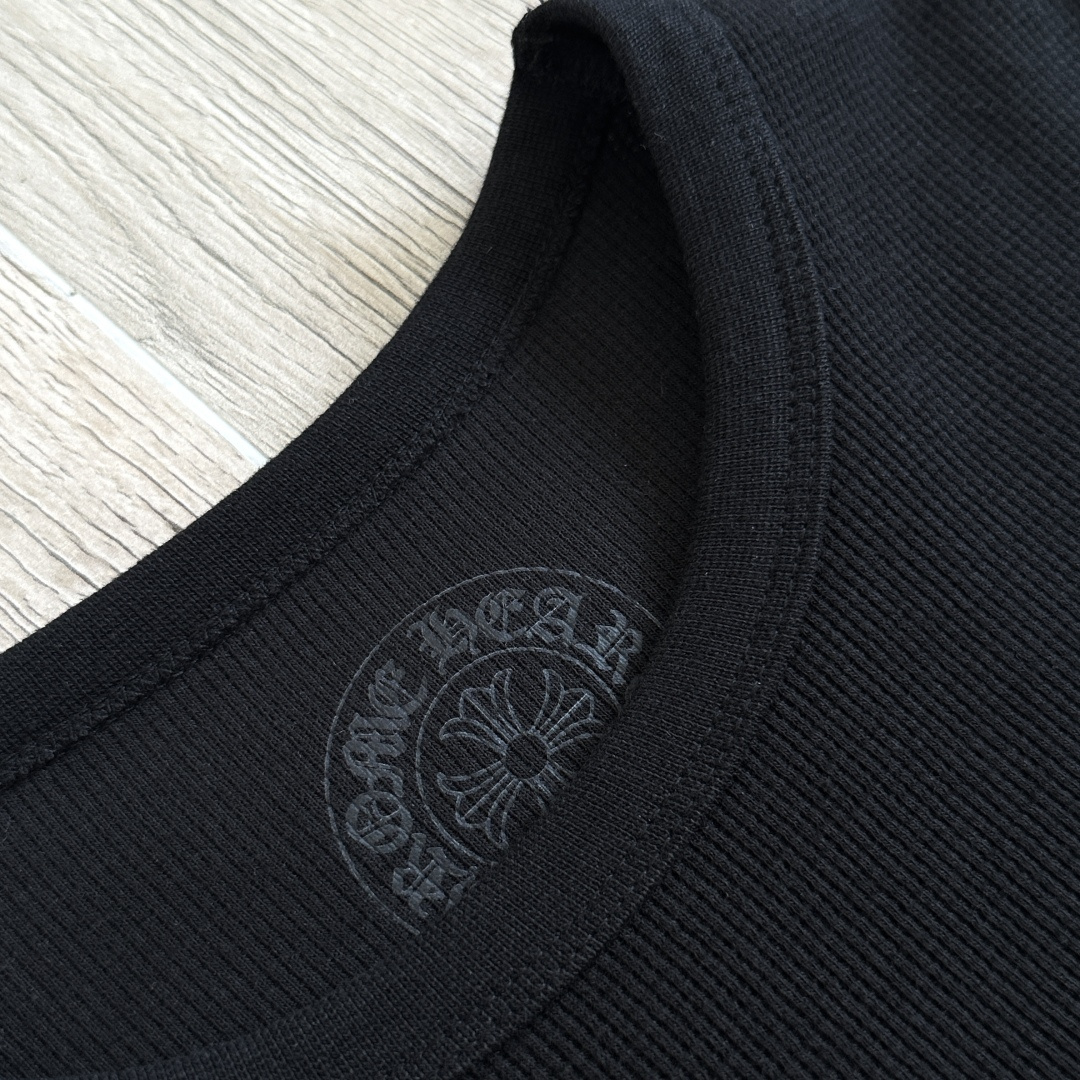 Chrome Hearts ch 克罗心  DEADLY DOLL 华夫格美少女 马蹄  女款 黑色 白色 