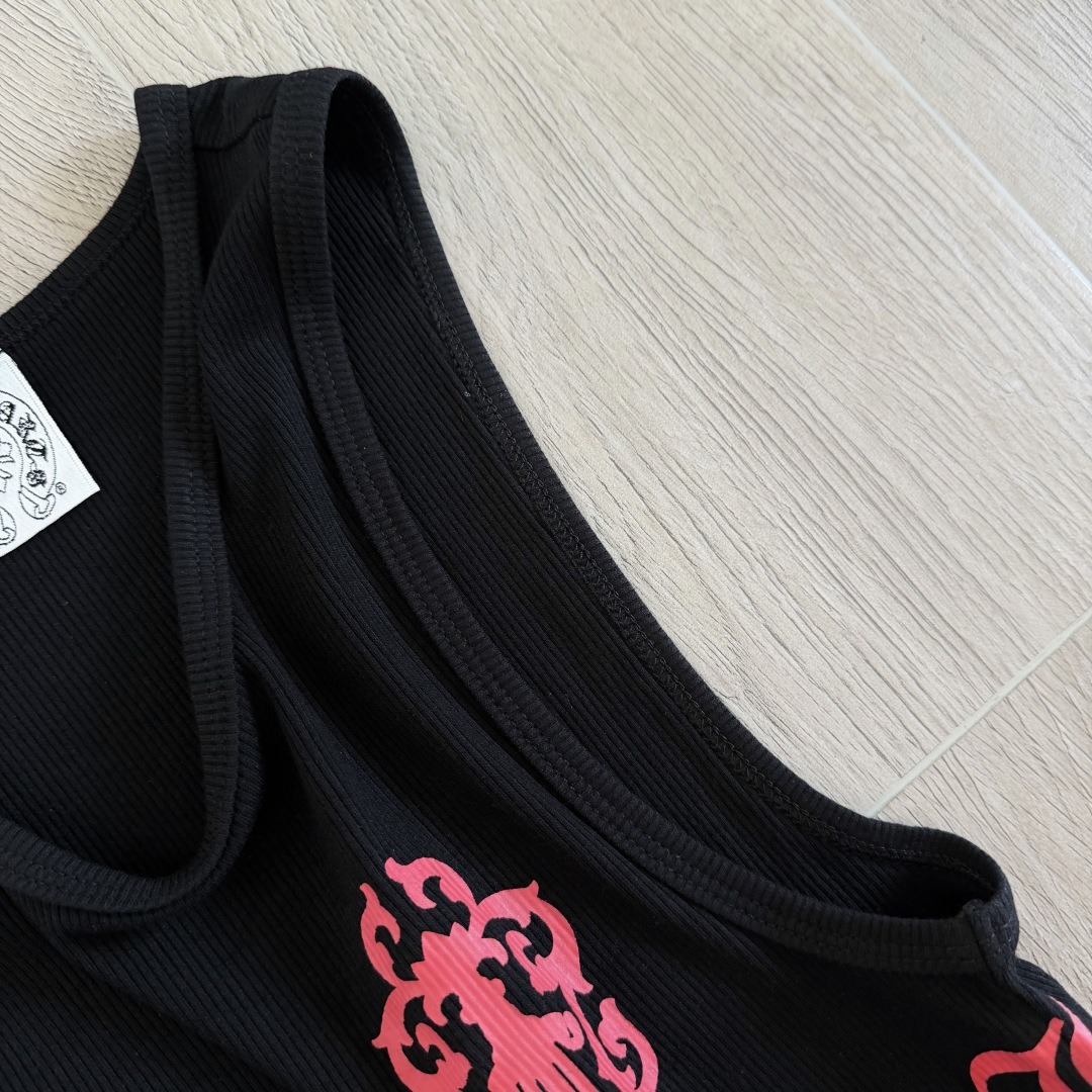 Chrome Hearts CH 克罗心  后背红色十字架 黑色 女款