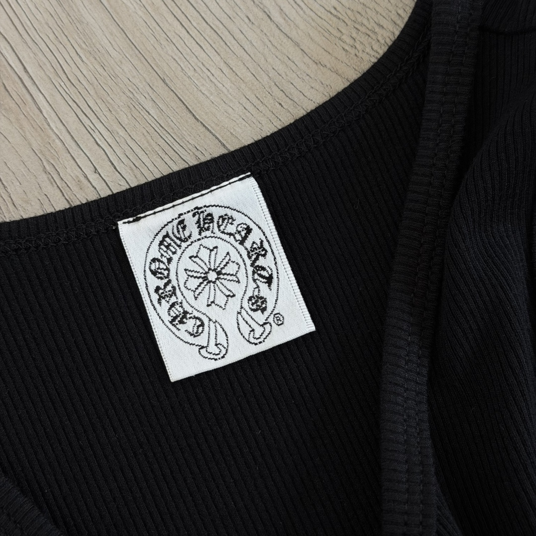 Chrome Hearts CH 克罗心  后背红色十字架 黑色 女款