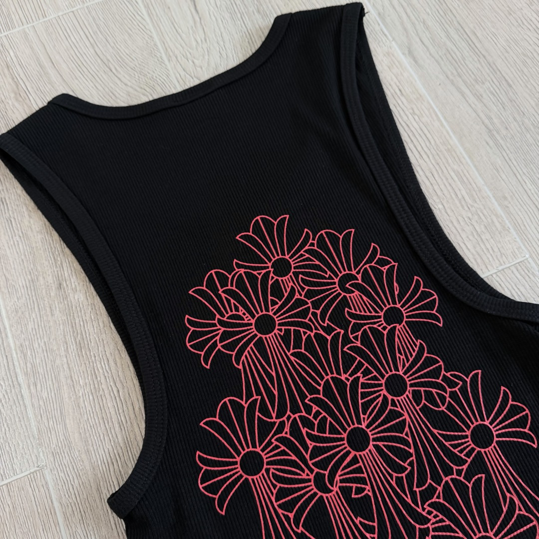 Chrome Hearts CH 克罗心  后背红色十字架 黑色 女款