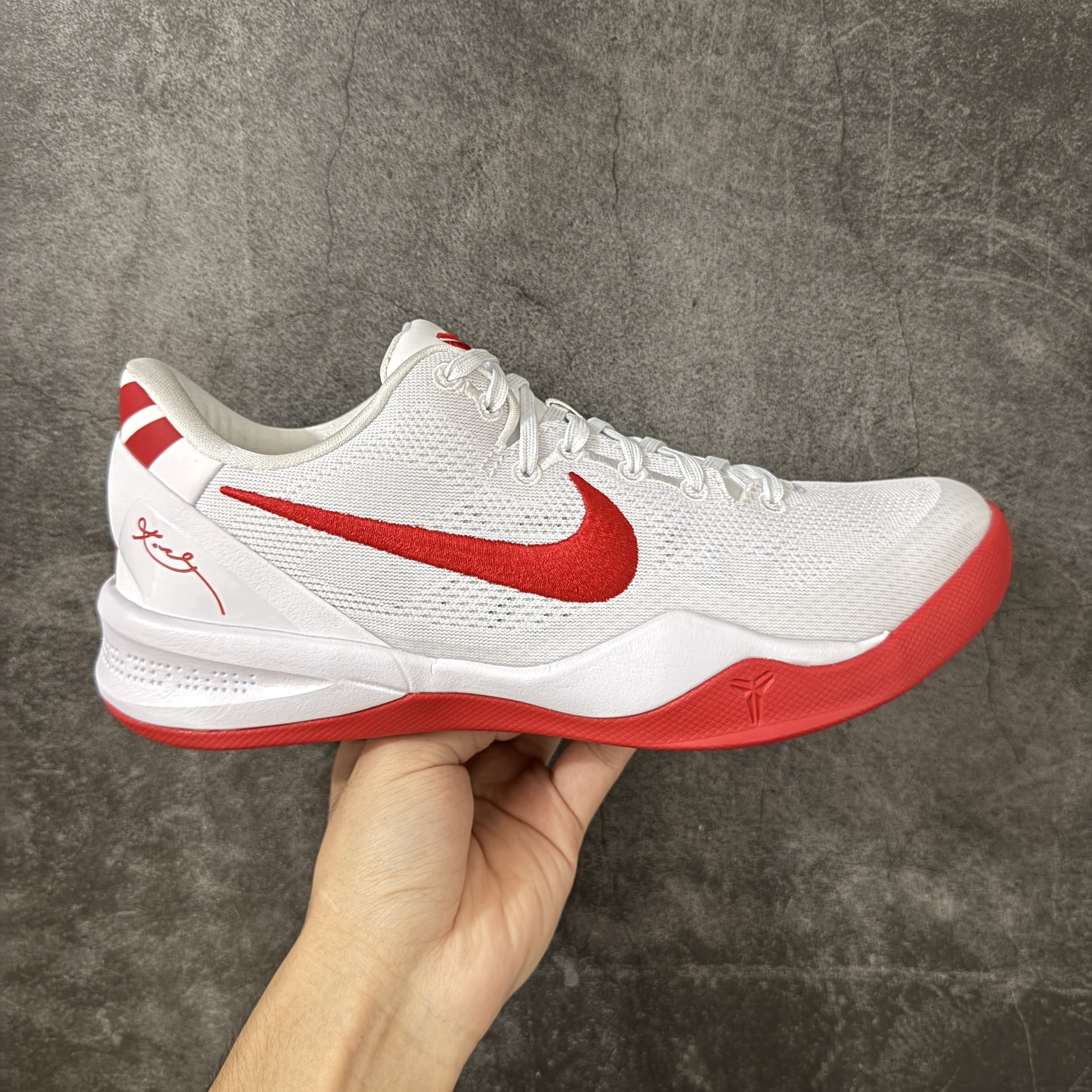 GX  Kobe8 P 科比8 低筒  全掌LUNARLON 鞋墊 籃球鞋 實戰鞋 球鞋 男鞋 波鞋  白红HM6469-101