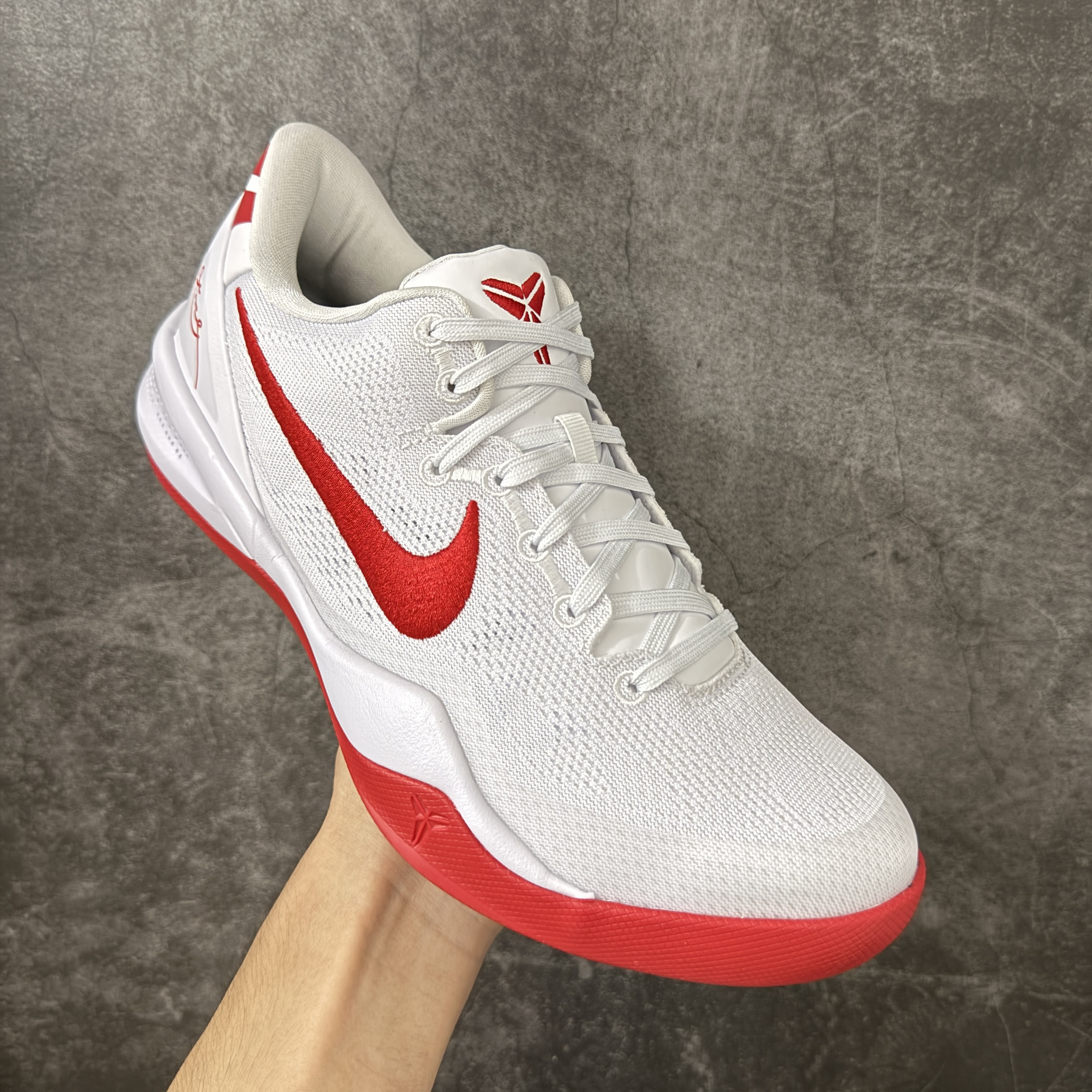 GX  Kobe8 P 科比8 低筒  全掌LUNARLON 鞋墊 籃球鞋 實戰鞋 球鞋 男鞋 波鞋  白红HM6469-101