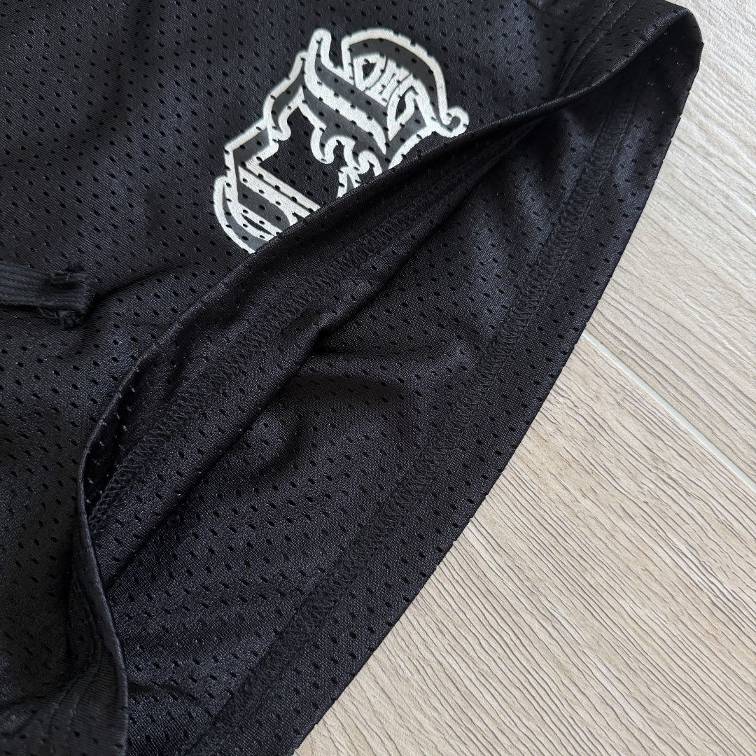 Chrome Hearts  CH 克罗心 网眼冰球服 夏季 短裤 黑色 