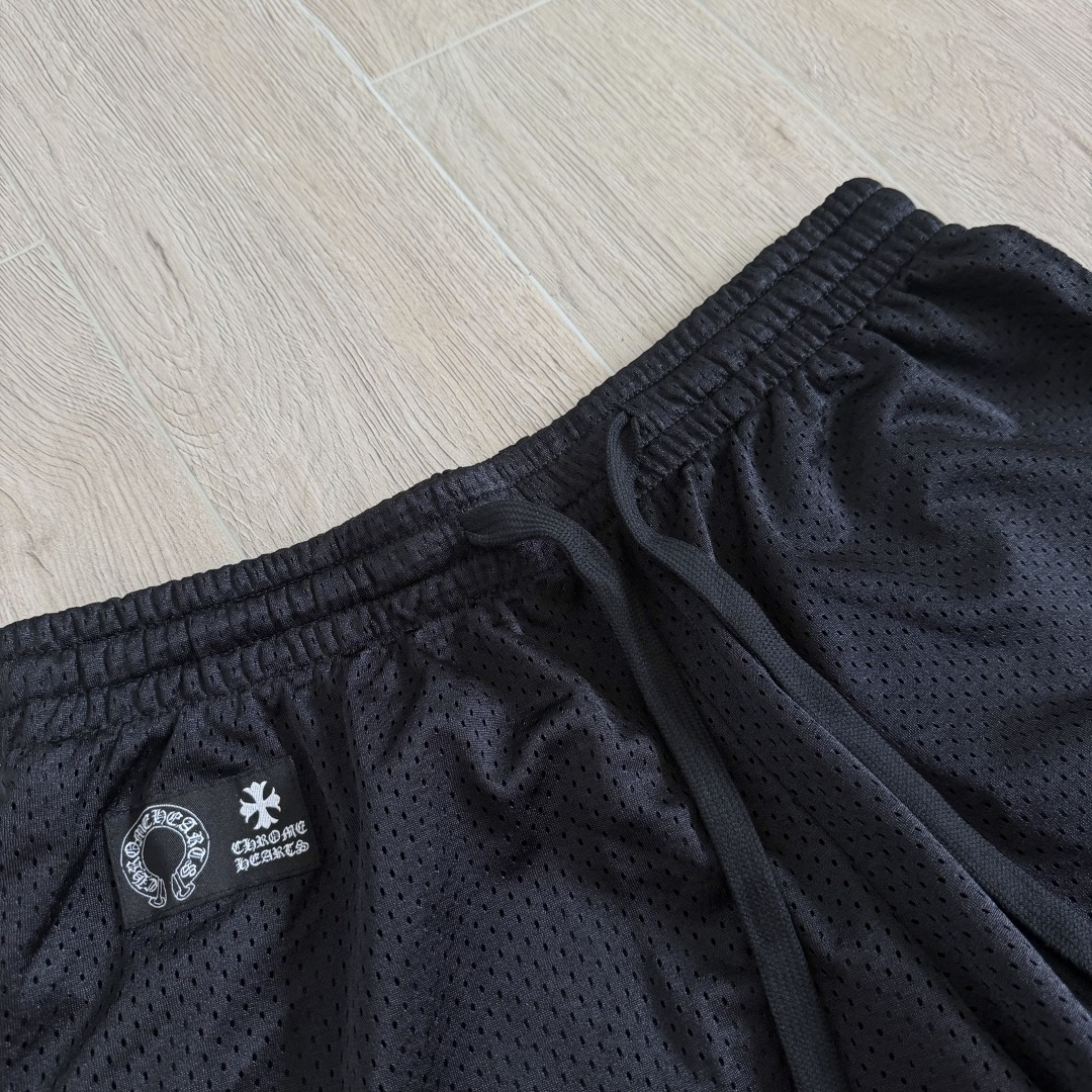 Chrome Hearts  CH 克罗心 网眼冰球服 夏季 短裤 黑色 