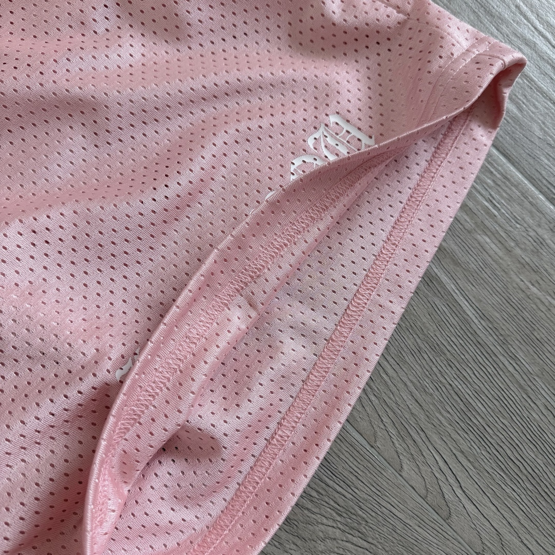 Chrome Hearts  CH 克罗心 网眼冰球服 夏季 短裤 粉色 