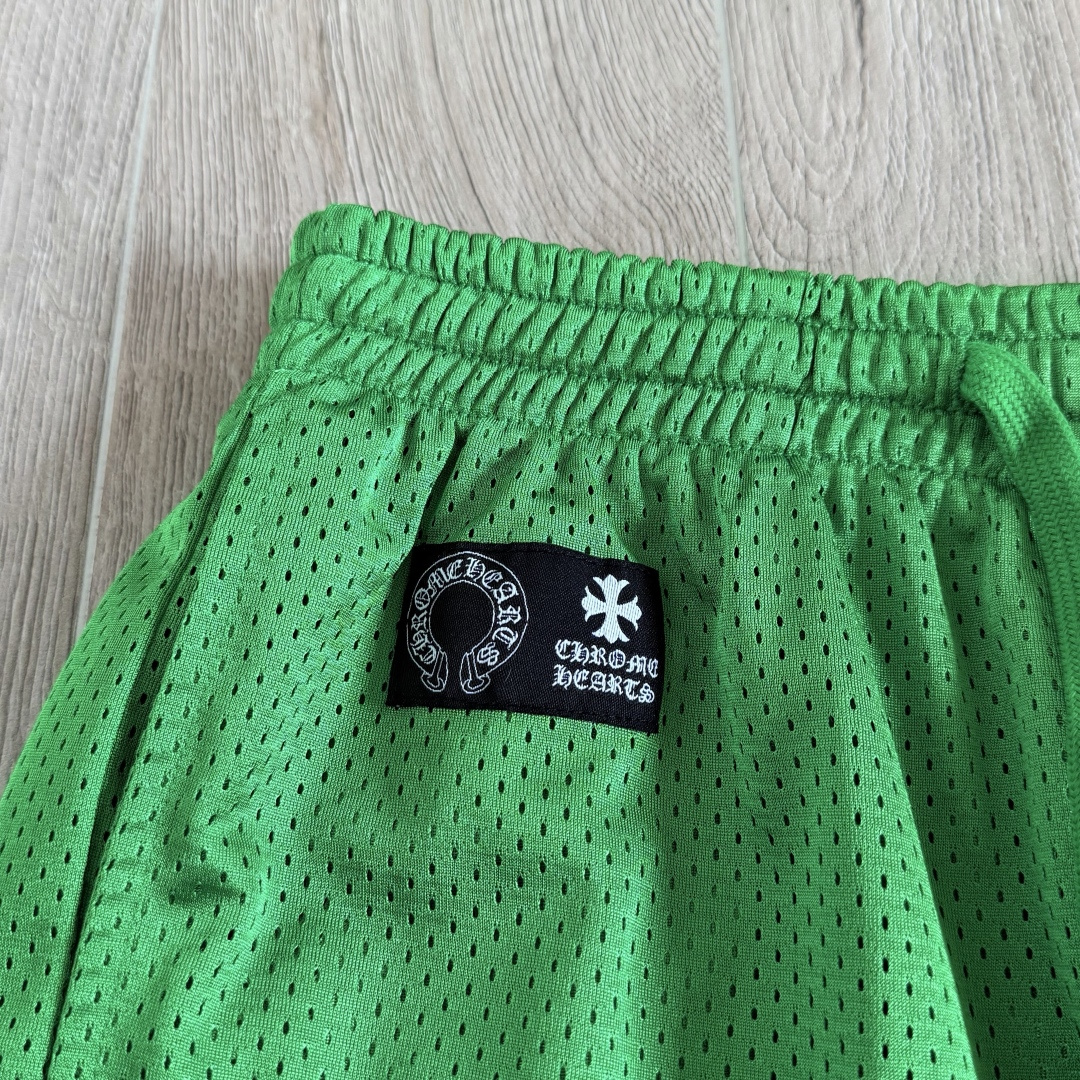 Chrome Hearts  CH 克罗心 网眼冰球服 夏季 短裤 粉色 