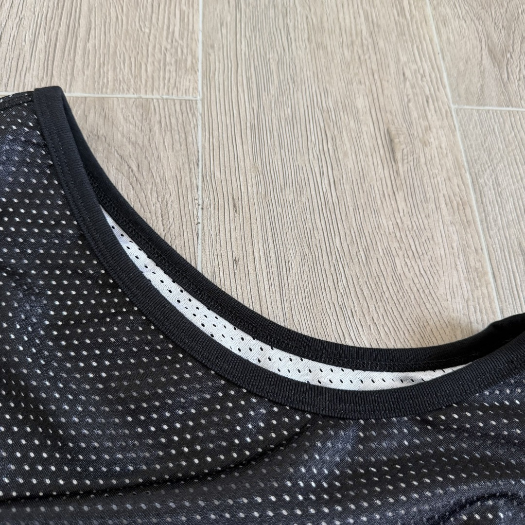 Chrome Hearts CH 克罗心 夏季 网眼冰球服 闪粉效果 背心 黑色