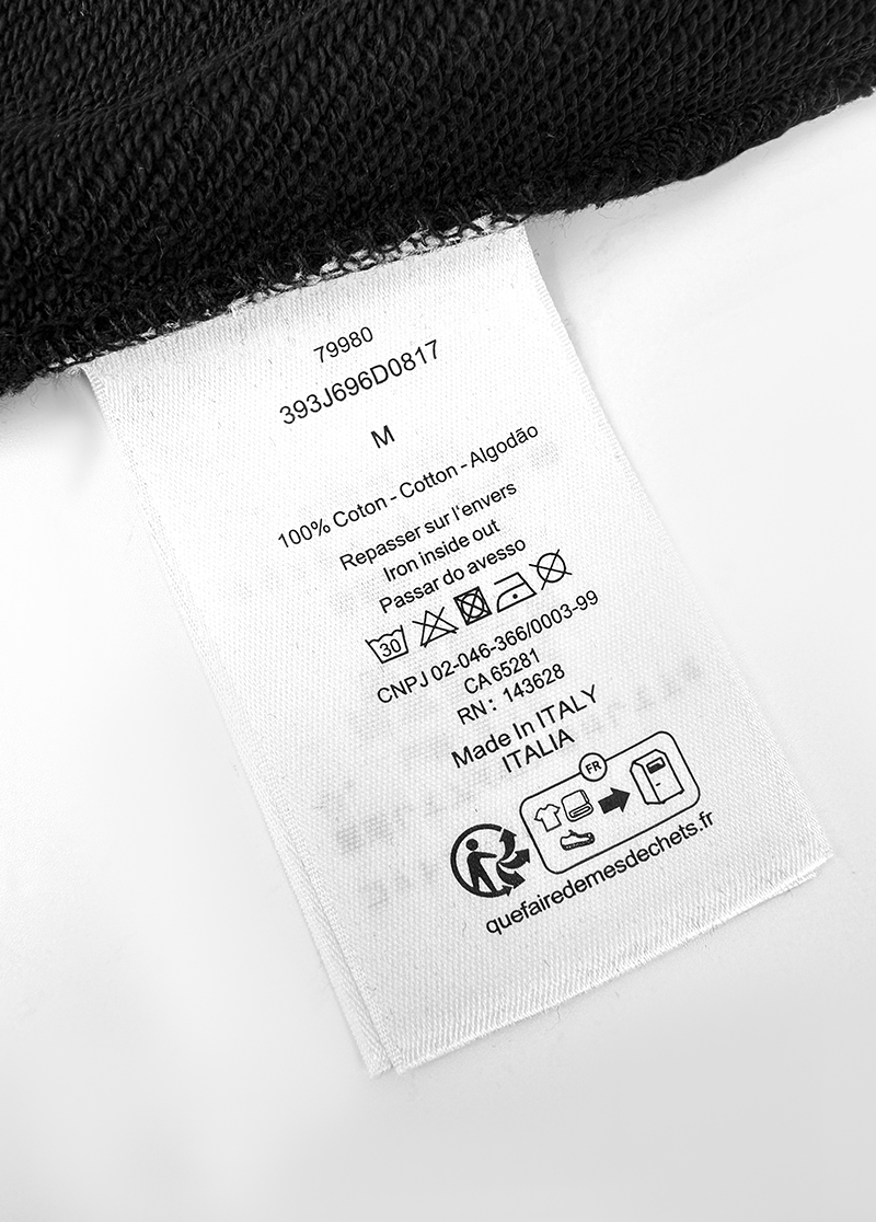 DIOR 迪奥 刺绣标识连帽卫衣 帽衫 外套 长袖 黑色 灰色 B0 