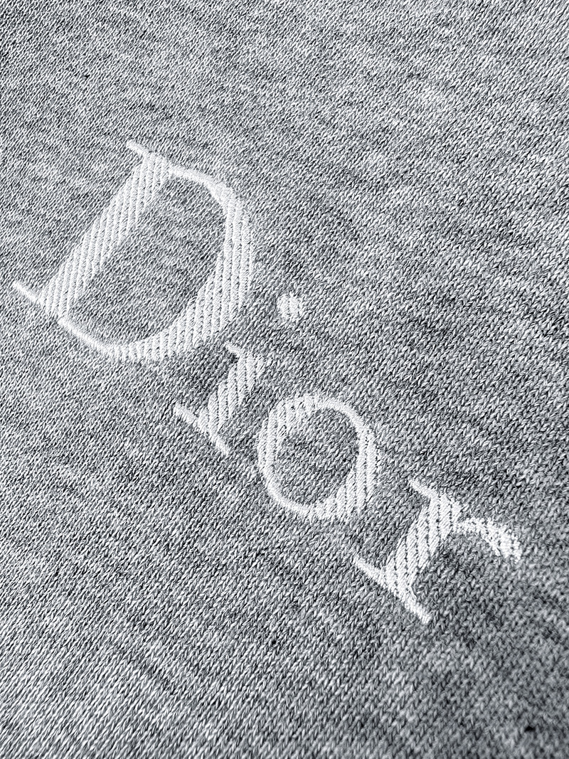 DIOR 迪奥 刺绣标识连帽卫衣 帽衫 外套 长袖 黑色 灰色 B0 