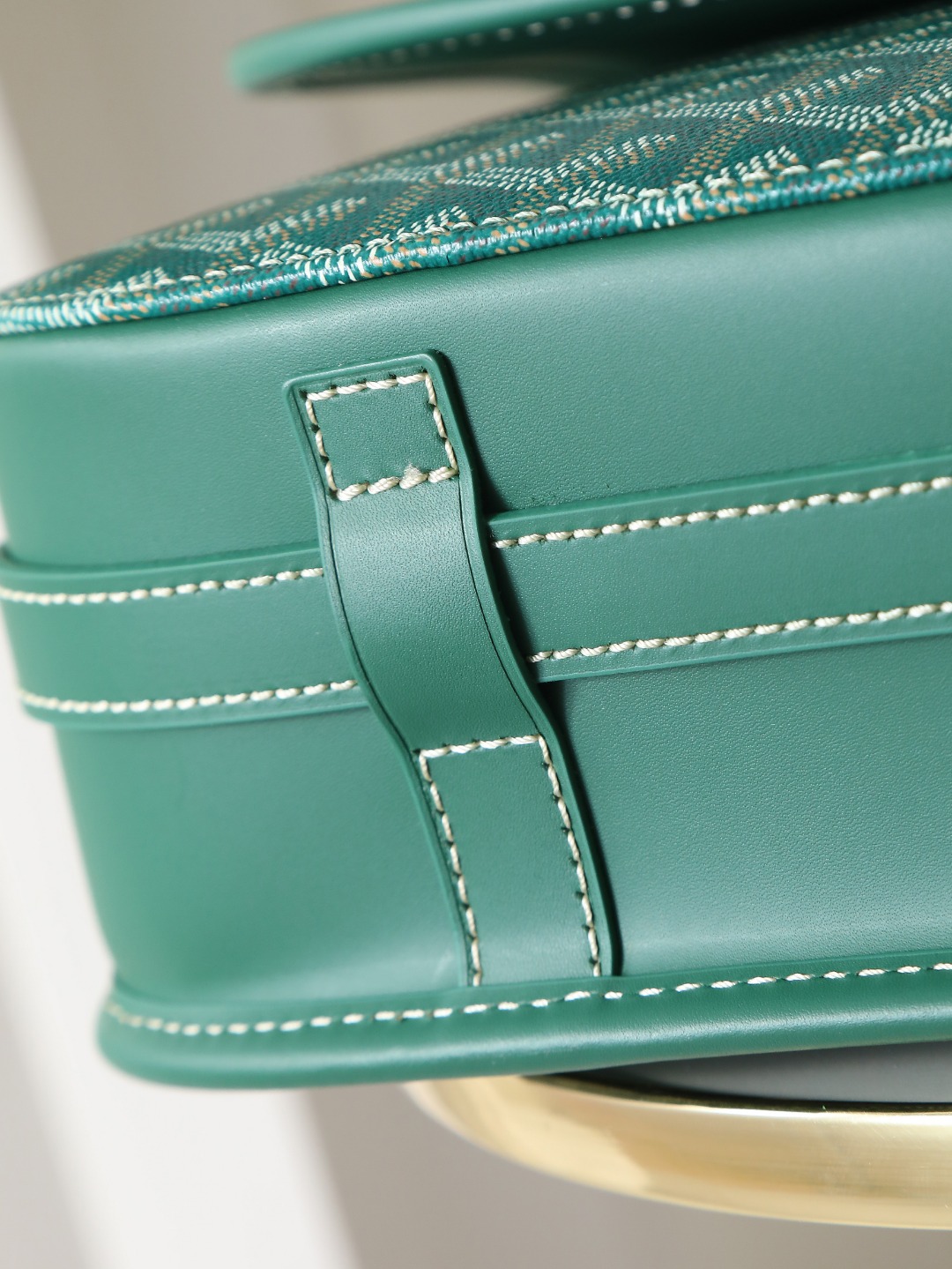 GOYARD 戈雅 邮差 Belvedere Messenger Bag (Canvas and Leather) — Dual-Use Handheld/Shoulder Bag-F0-BELVE3MMLTY