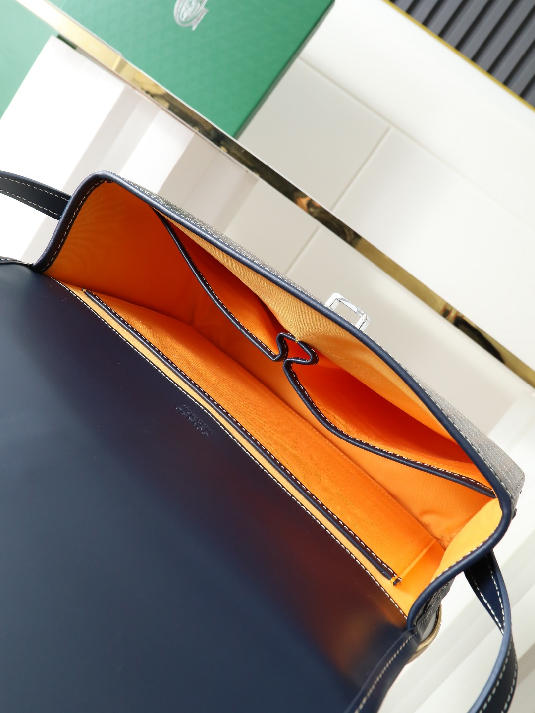 GOYARD 戈雅 邮差 Belvedere Messenger Bag (Canvas and Leather) — Dual-Use Handheld/Shoulder Bag-F0-BELVE3MMLTY