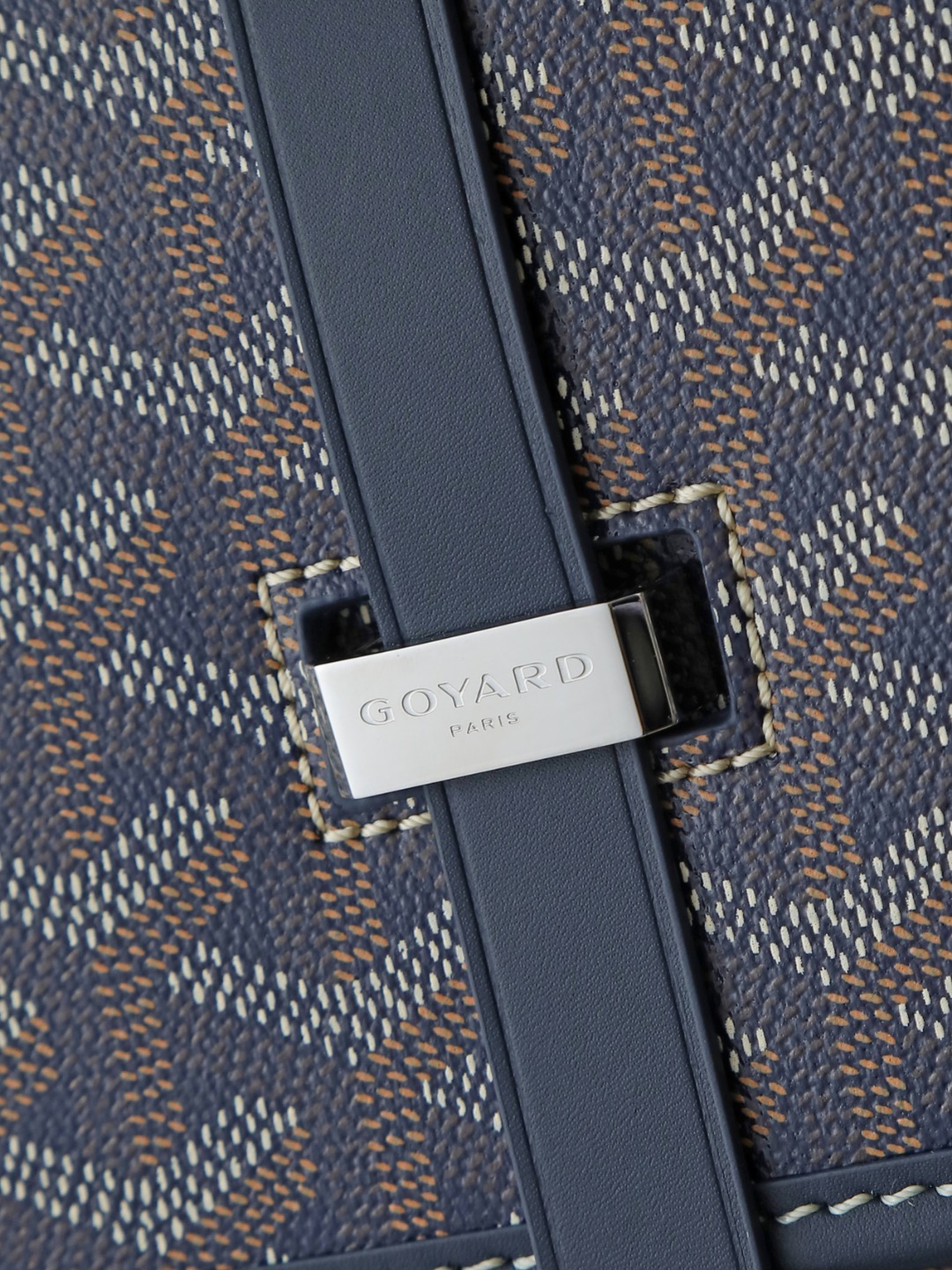 GOYARD 戈雅 邮差 Belvedere Messenger Bag (Canvas and Leather) — Dual-Use Handheld/Shoulder Bag-F0-BELVE3MMLTY
