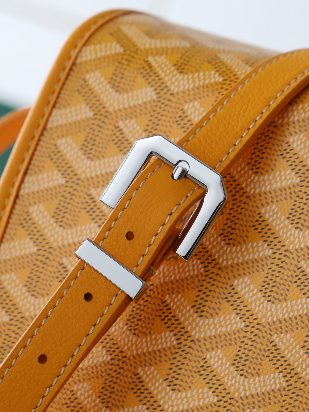 GOYARD 戈雅 邮差 Belvedere Messenger Bag (Canvas and Leather) — Dual-Use Handheld/Shoulder Bag-F0-BELVE3MMLTY