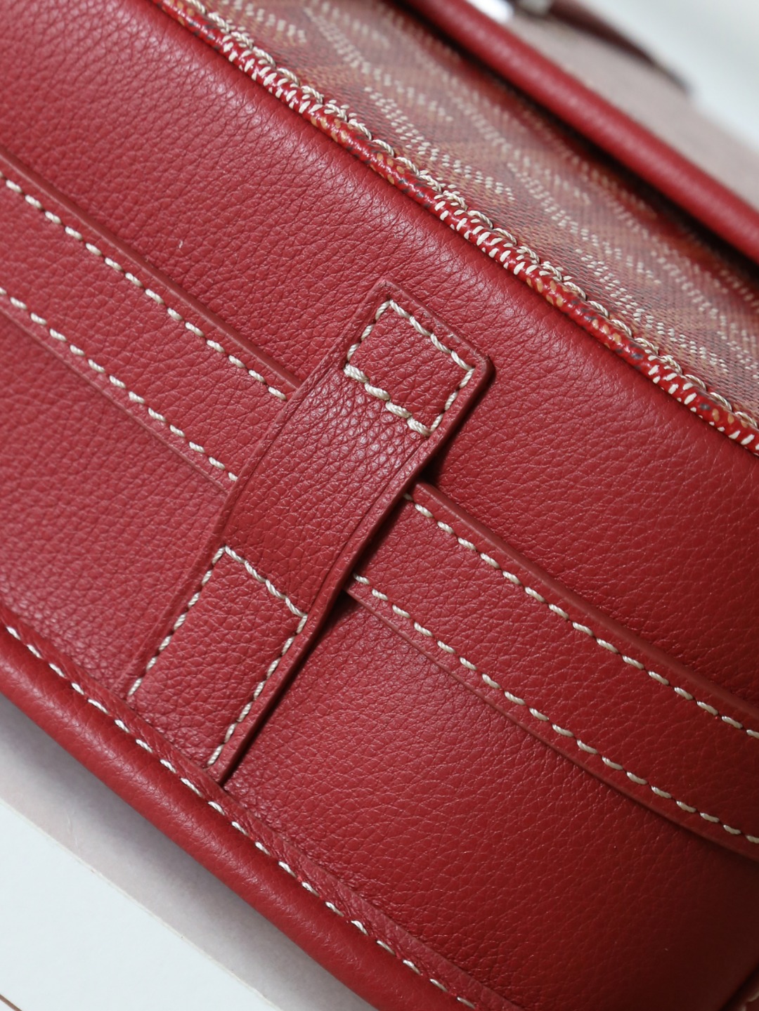 GOYARD 戈雅 邮差 Belvedere Messenger Bag (Canvas and Leather) — Dual-Use Handheld/Shoulder Bag-F0-BELVE3MMLTY