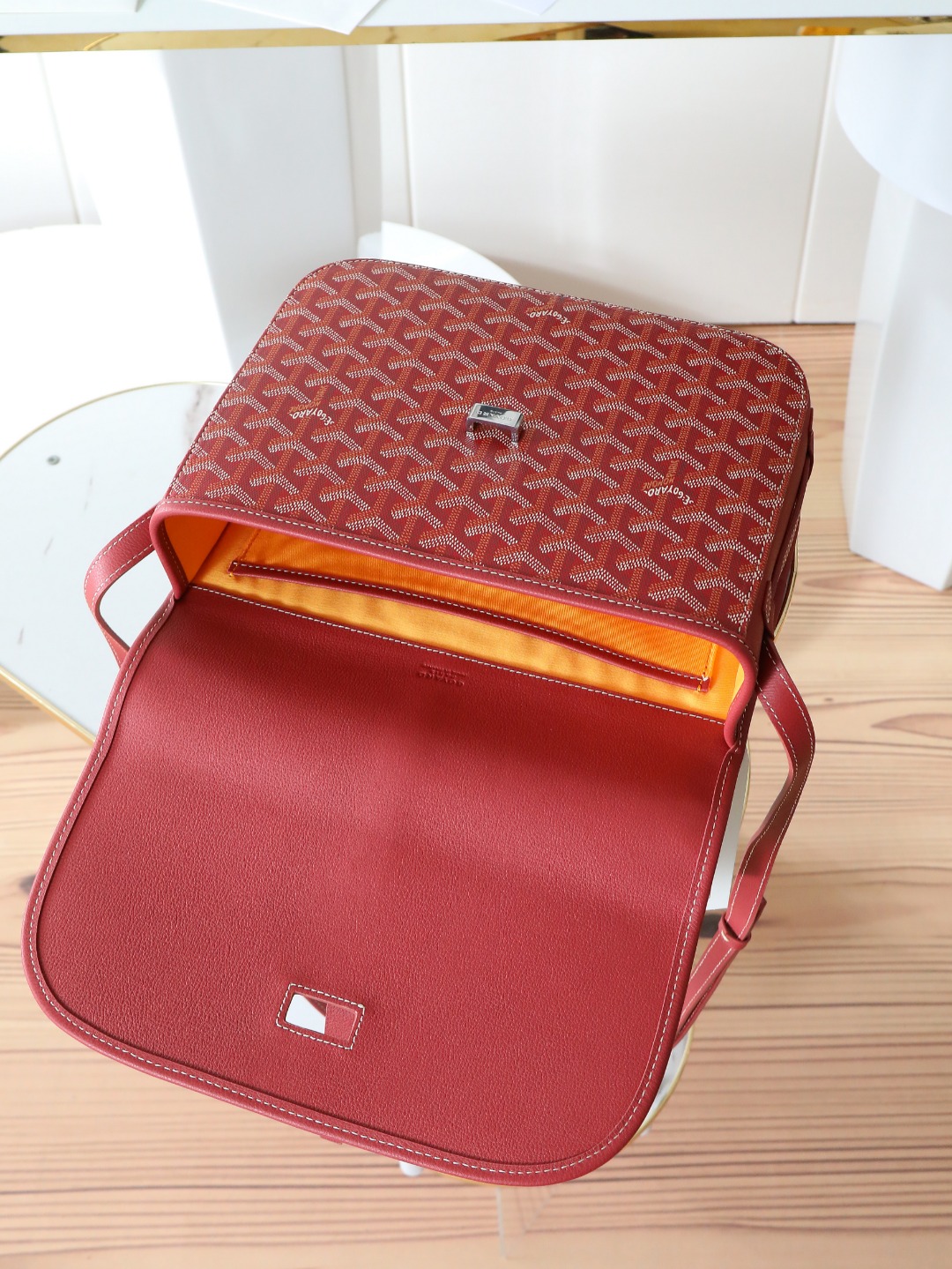 GOYARD 戈雅 邮差 Belvedere Messenger Bag (Canvas and Leather) — Dual-Use Handheld/Shoulder Bag-F0-BELVE3MMLTY