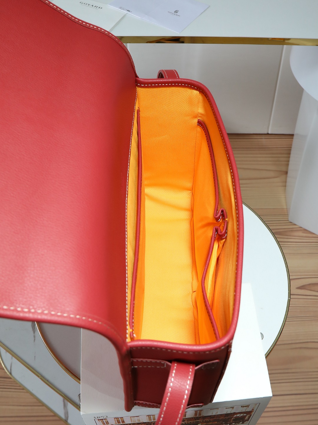 GOYARD 戈雅 邮差 Belvedere Messenger Bag (Canvas and Leather) — Dual-Use Handheld/Shoulder Bag-F0-BELVE3MMLTY