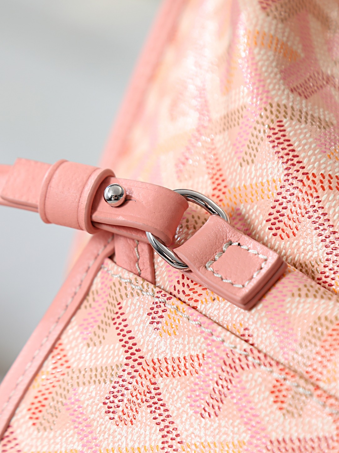 GOYARD 戈雅双面 Belvedere Reversible Mini Tote (Canvas and Leather) — Dual-use bag (handheld/shoulder carry)-F0-ANJCROMINCG
